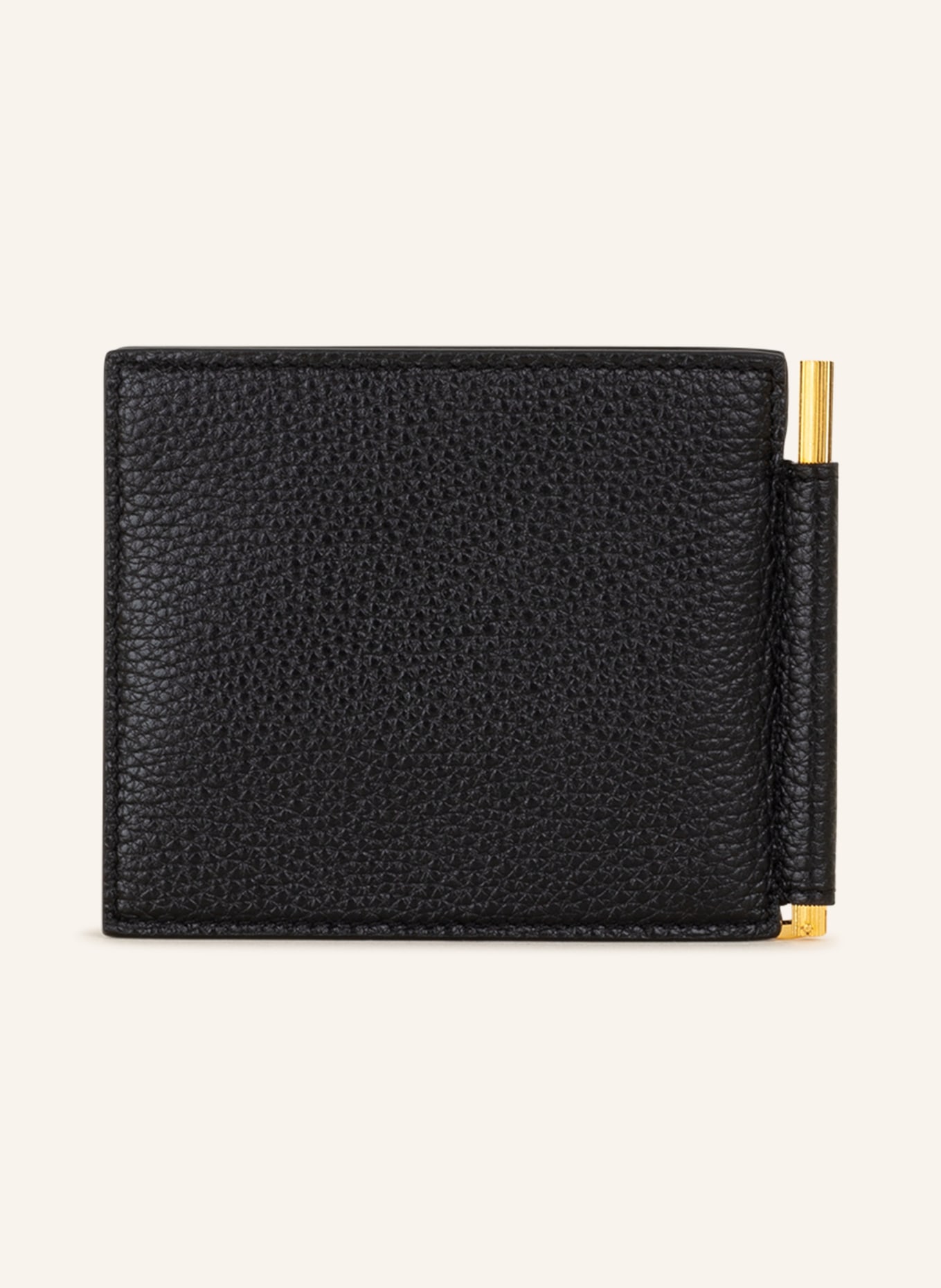 TOM FORD Wallet with gold clip, Color: BLACK (Image 2)