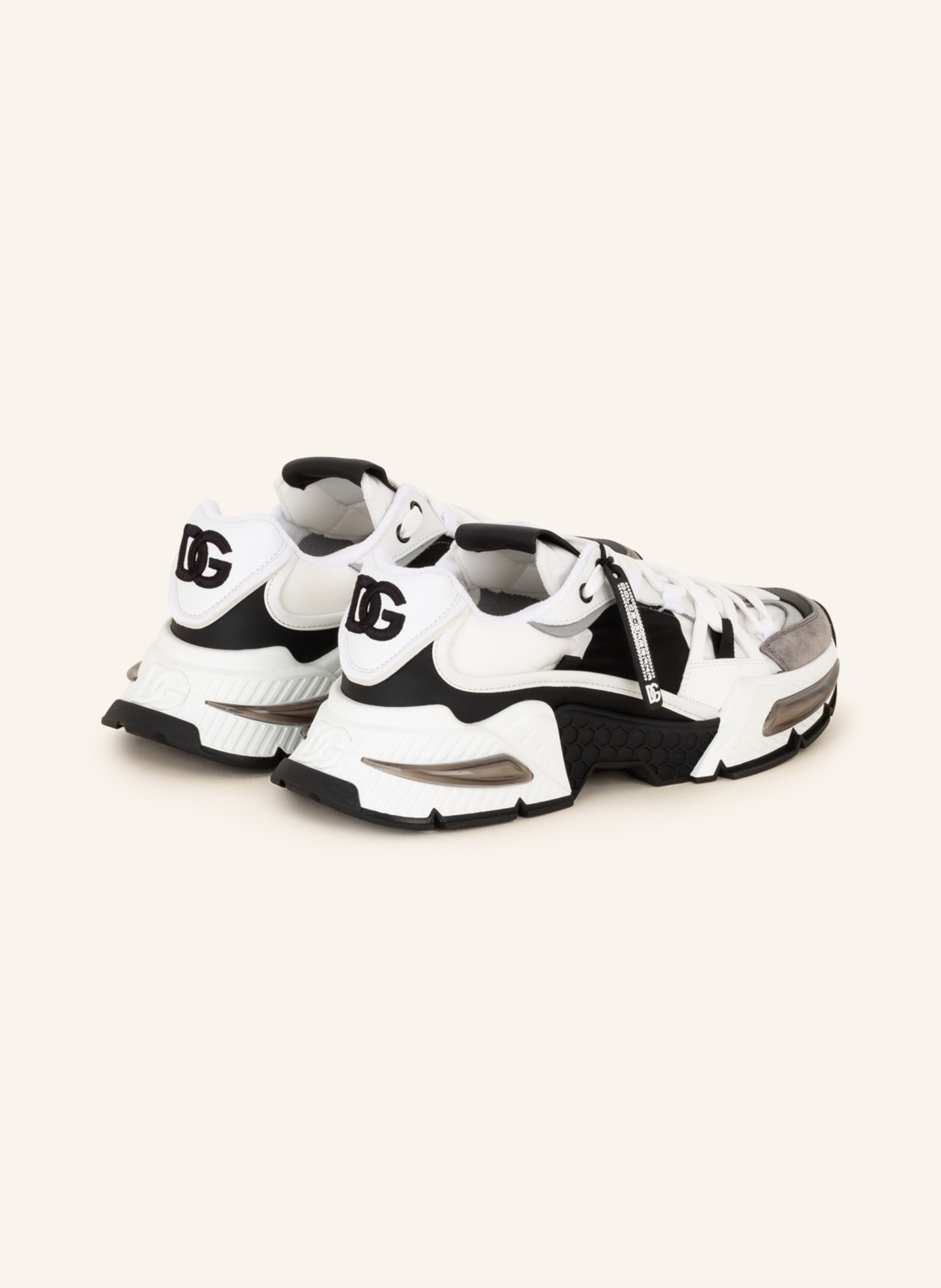DOLCE & GABBANA Sneakers AIRMASTER, Color: WHITE/ BLACK (Image 2)