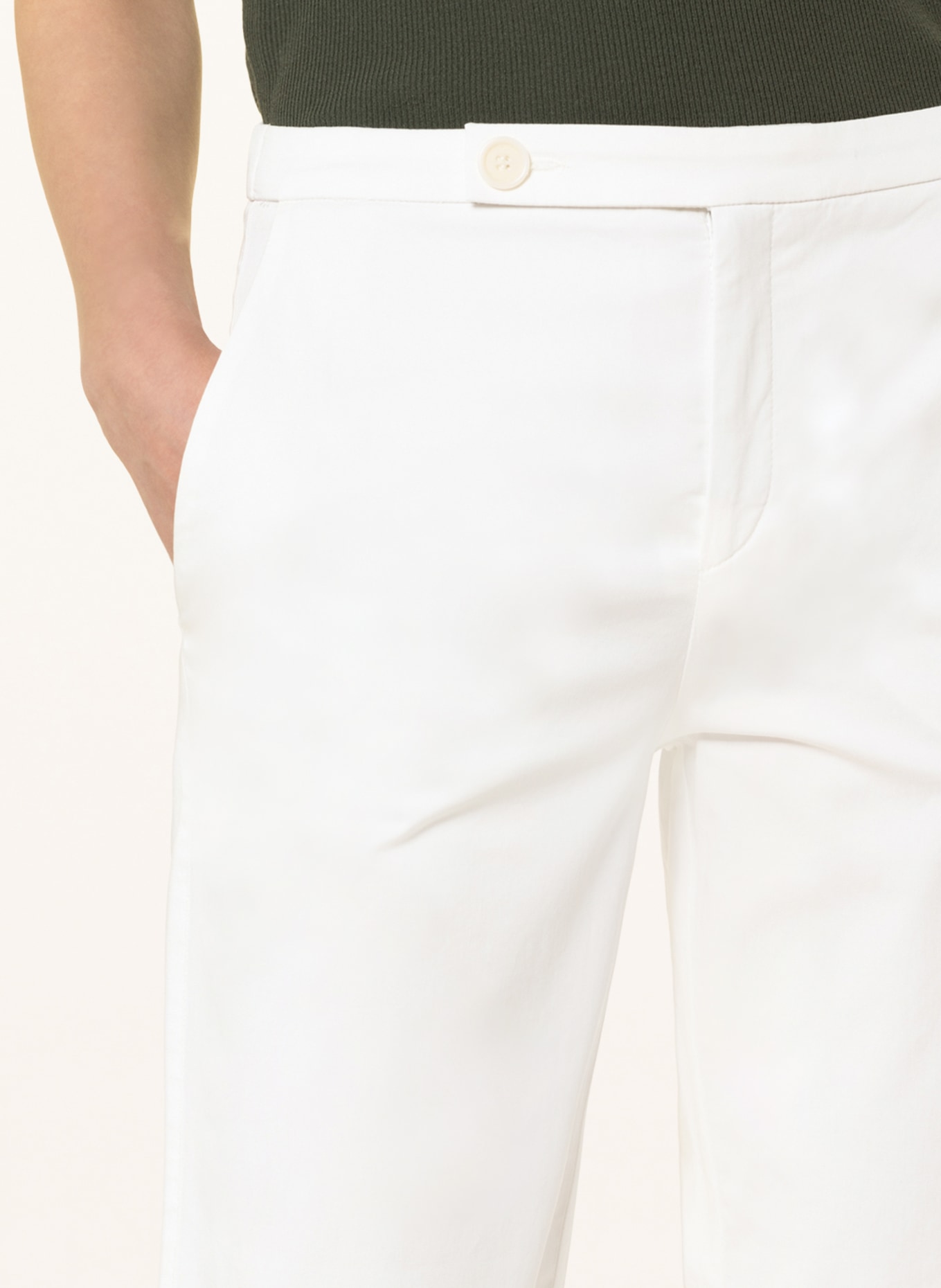 MAC DAYDREAM 7/8 pants PORTOFINO, Color: WHITE (Image 5)