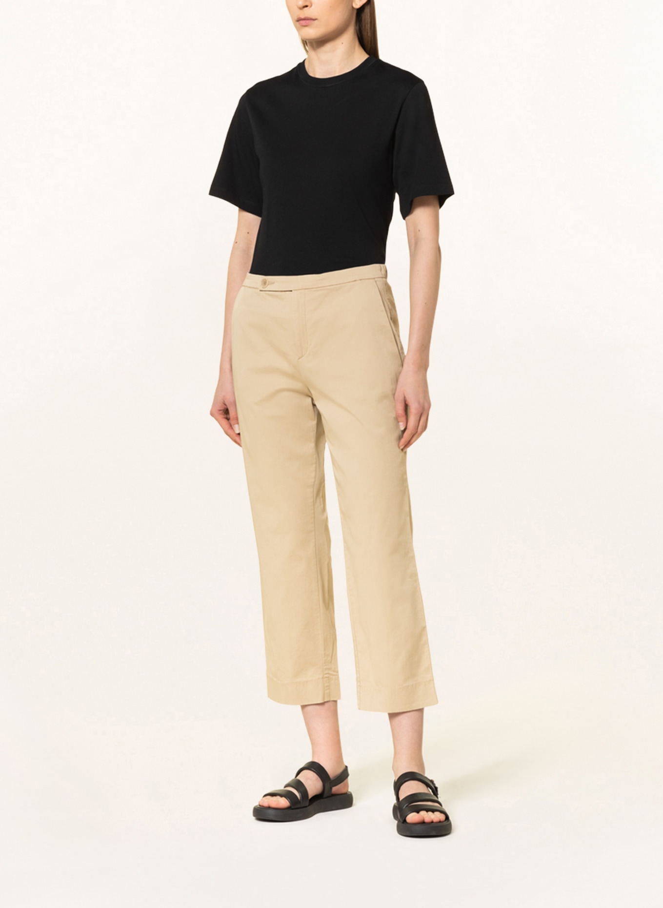 MAC DAYDREAM 7/8 pants PORTOFINO, Color: BEIGE (Image 2)