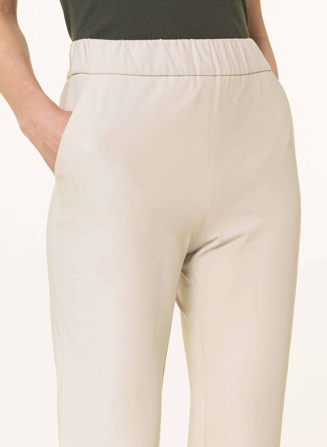 MAC DAYDREAM Jersey pants BEAUTY, Color: BEIGE (Image 5)