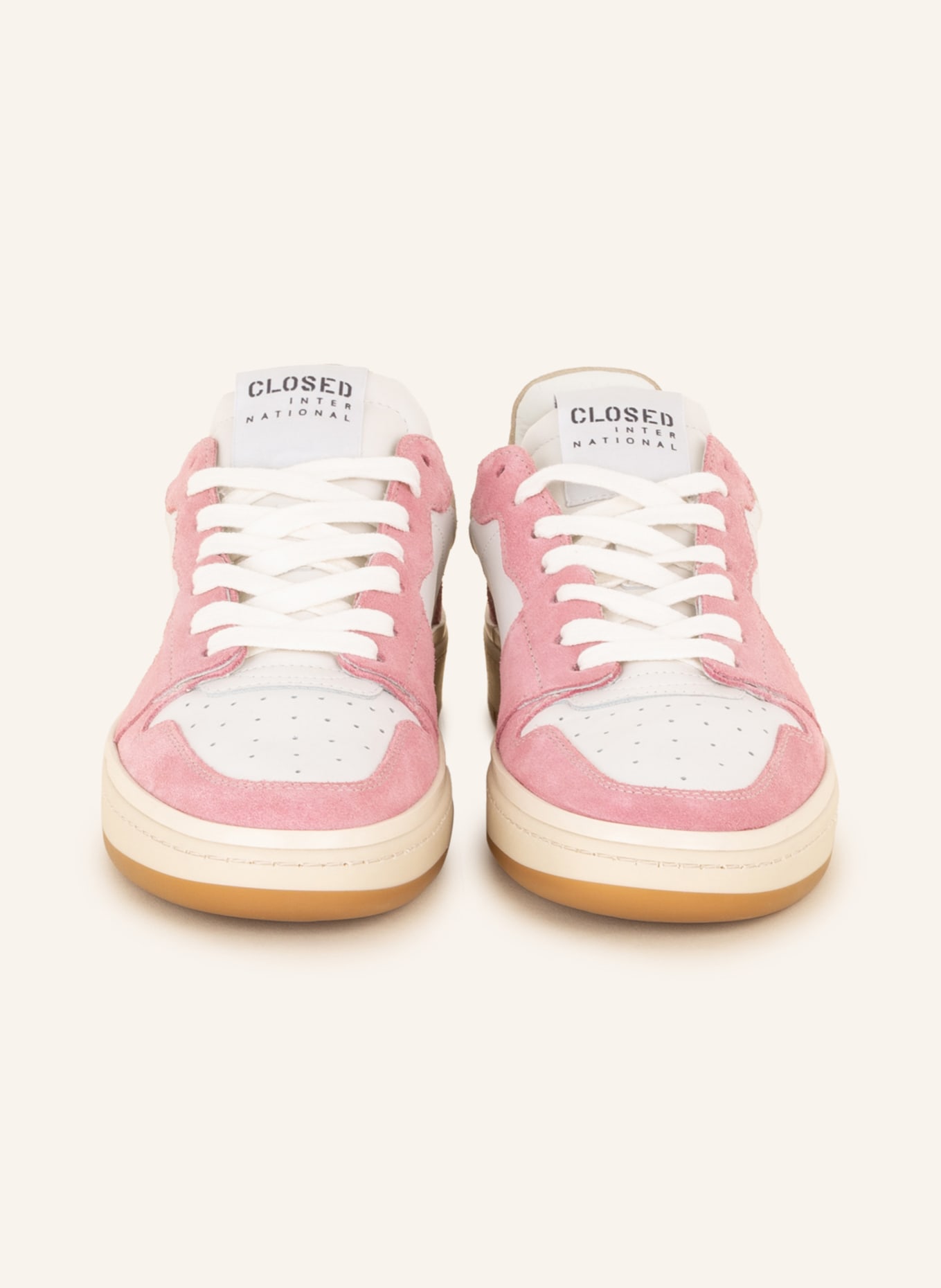 CLOSED Sneakers, Color: PINK/ WHITE (Image 3)
