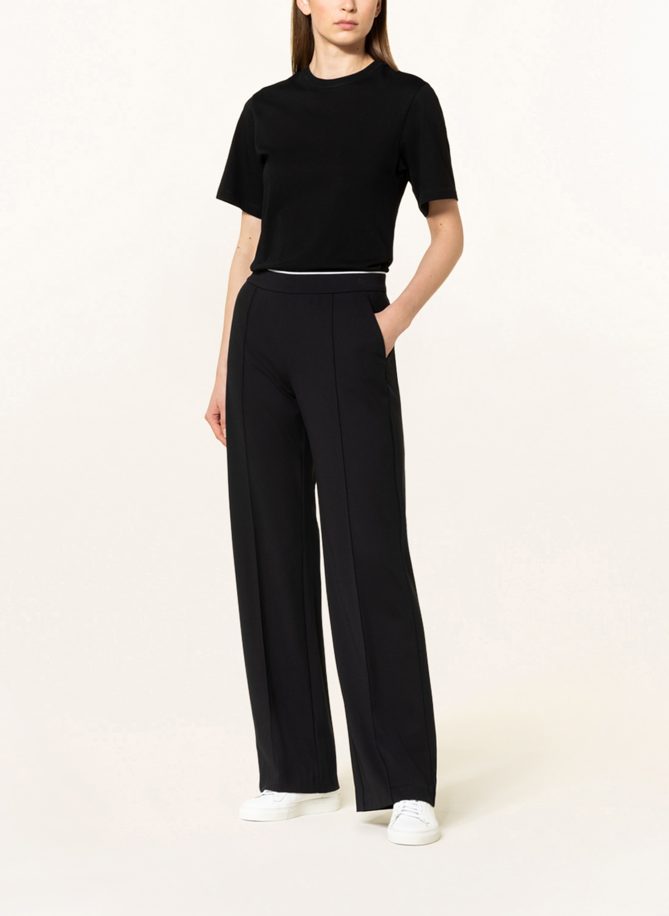 MAC Jersey pants CHIARA , Color: BLACK (Image 2)