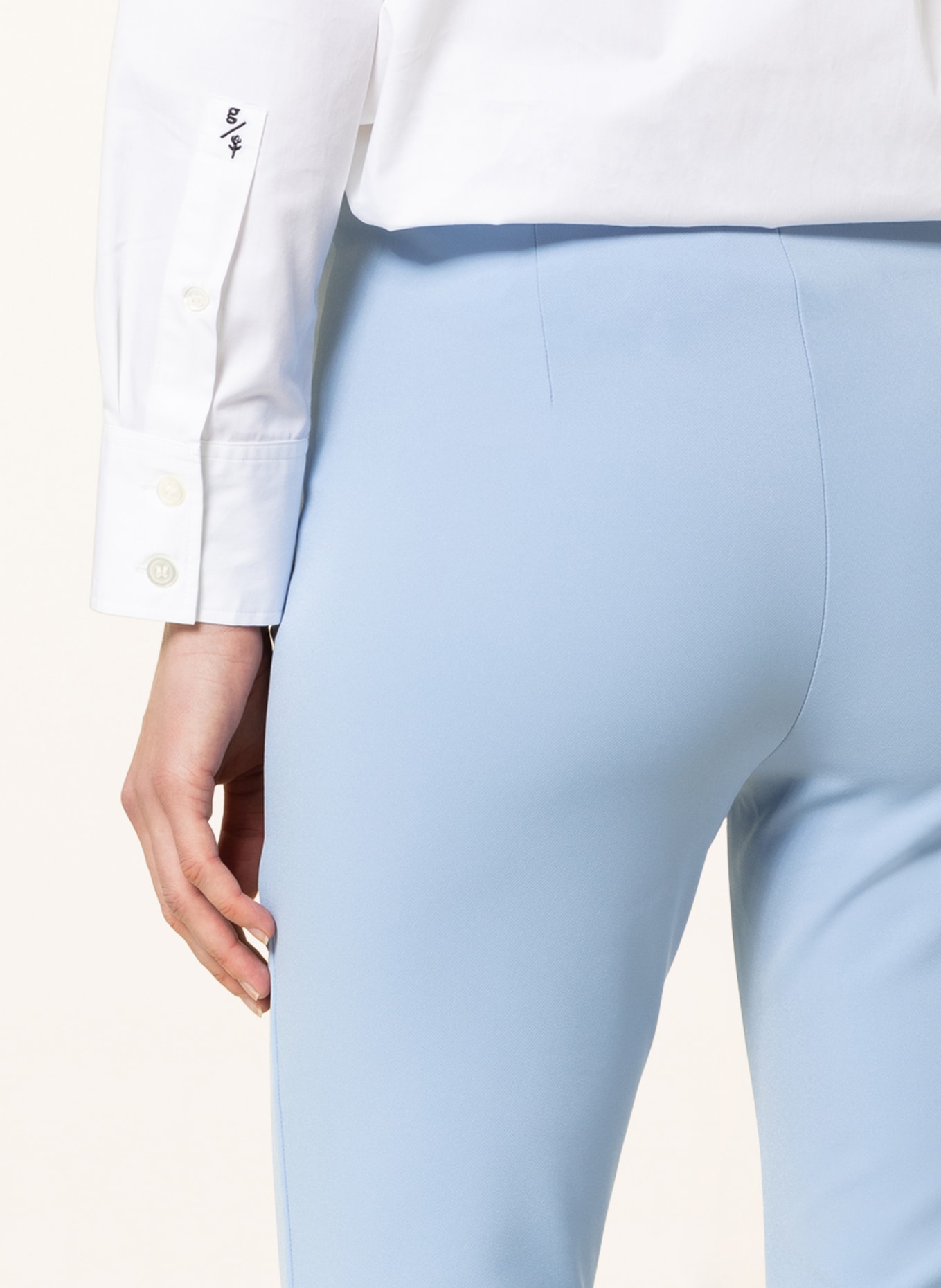MAC 7/8 pants ANNA , Color: LIGHT BLUE (Image 5)
