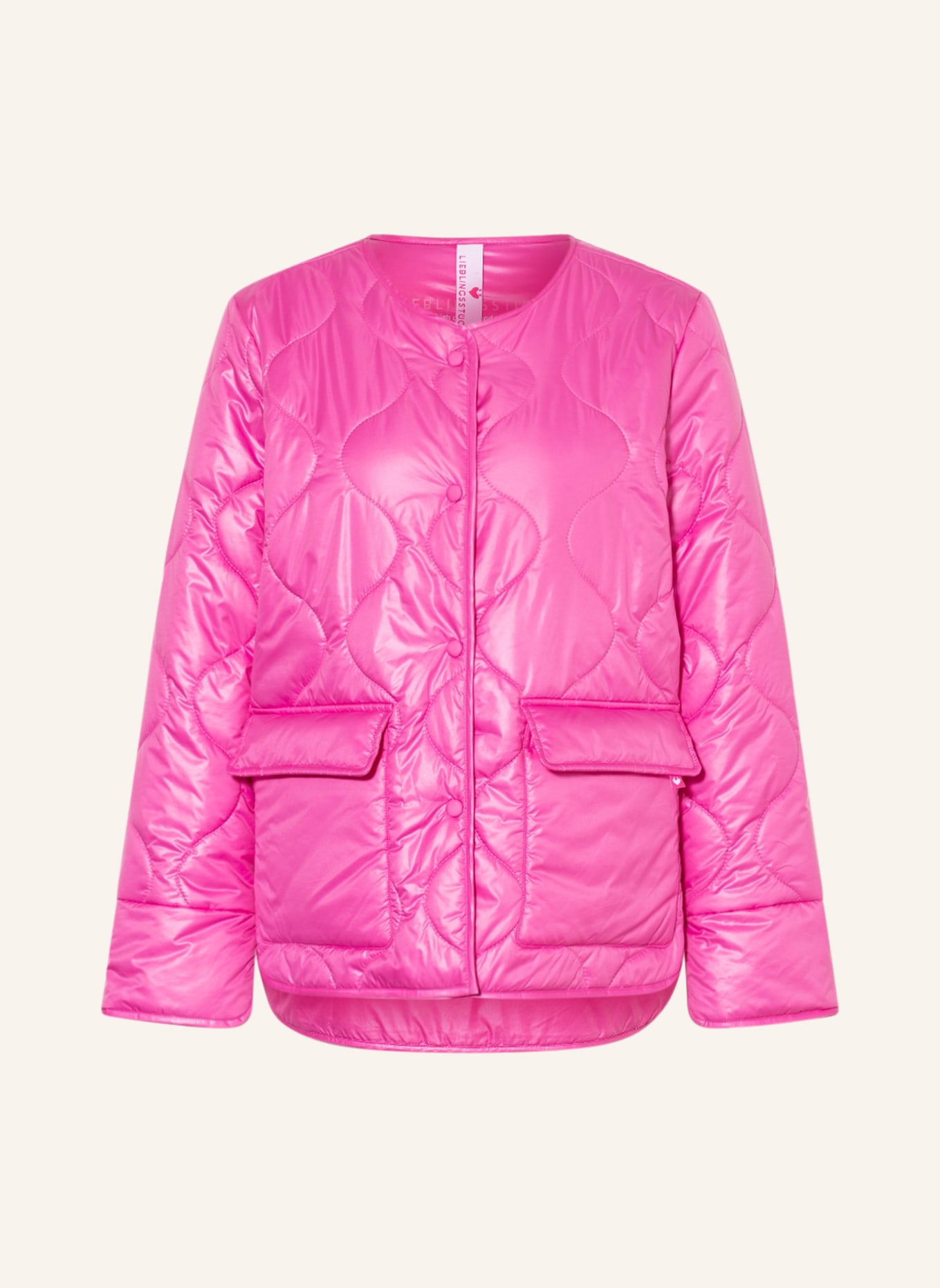 LIEBLINGSSTÜCK Quilted jacket IRINAL, Color: PINK (Image 1)