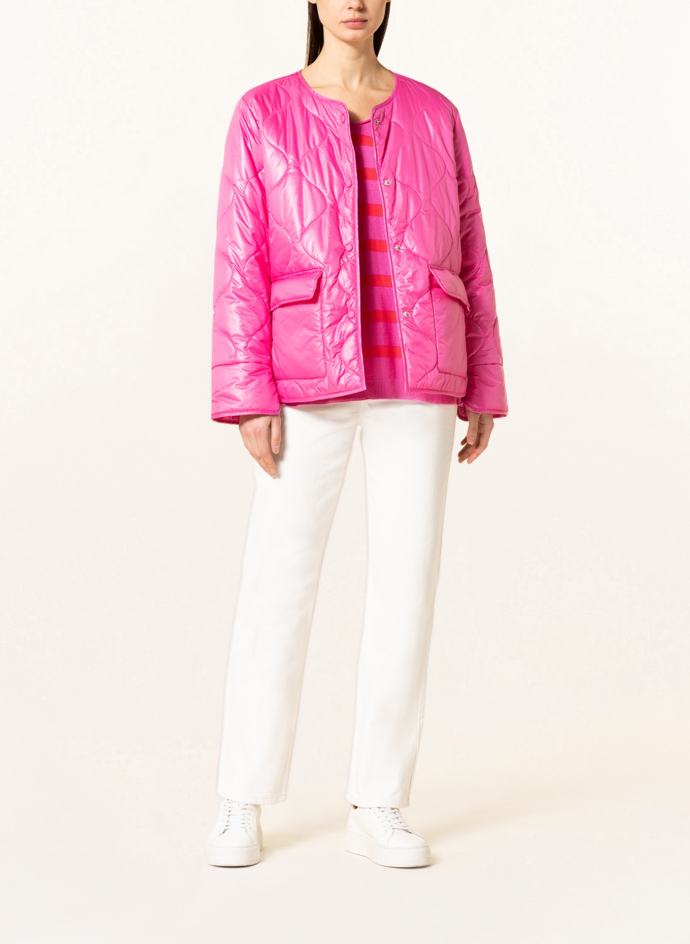LIEBLINGSSTÜCK Quilted jacket IRINAL, Color: PINK (Image 2)