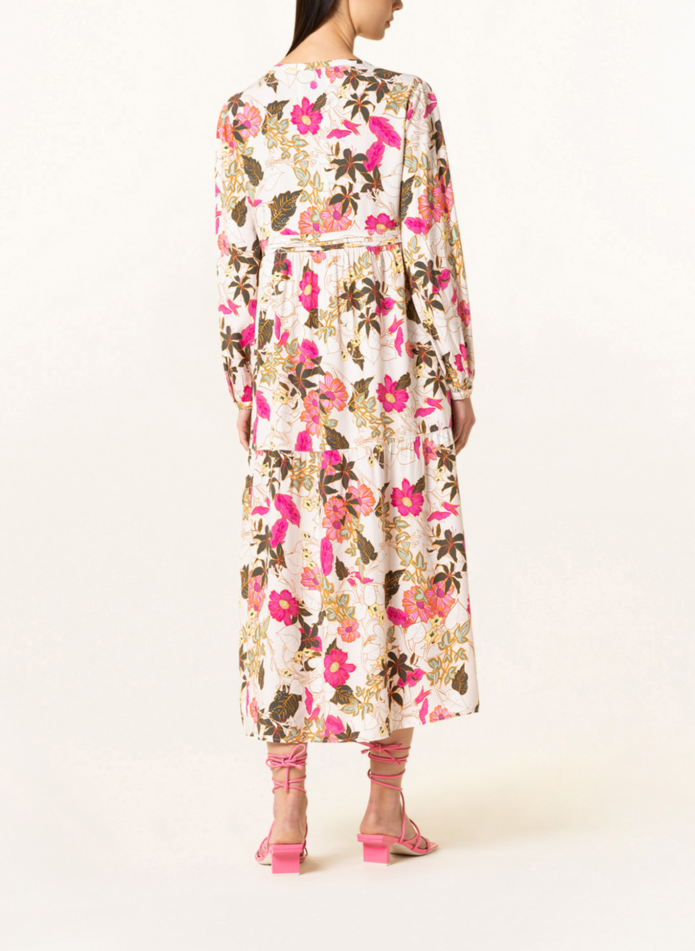 LIEBLINGSSTÜCK Kleid RUBIAL, Farbe: WEISS/ GRÜN/ NEONPINK (Bild 3)