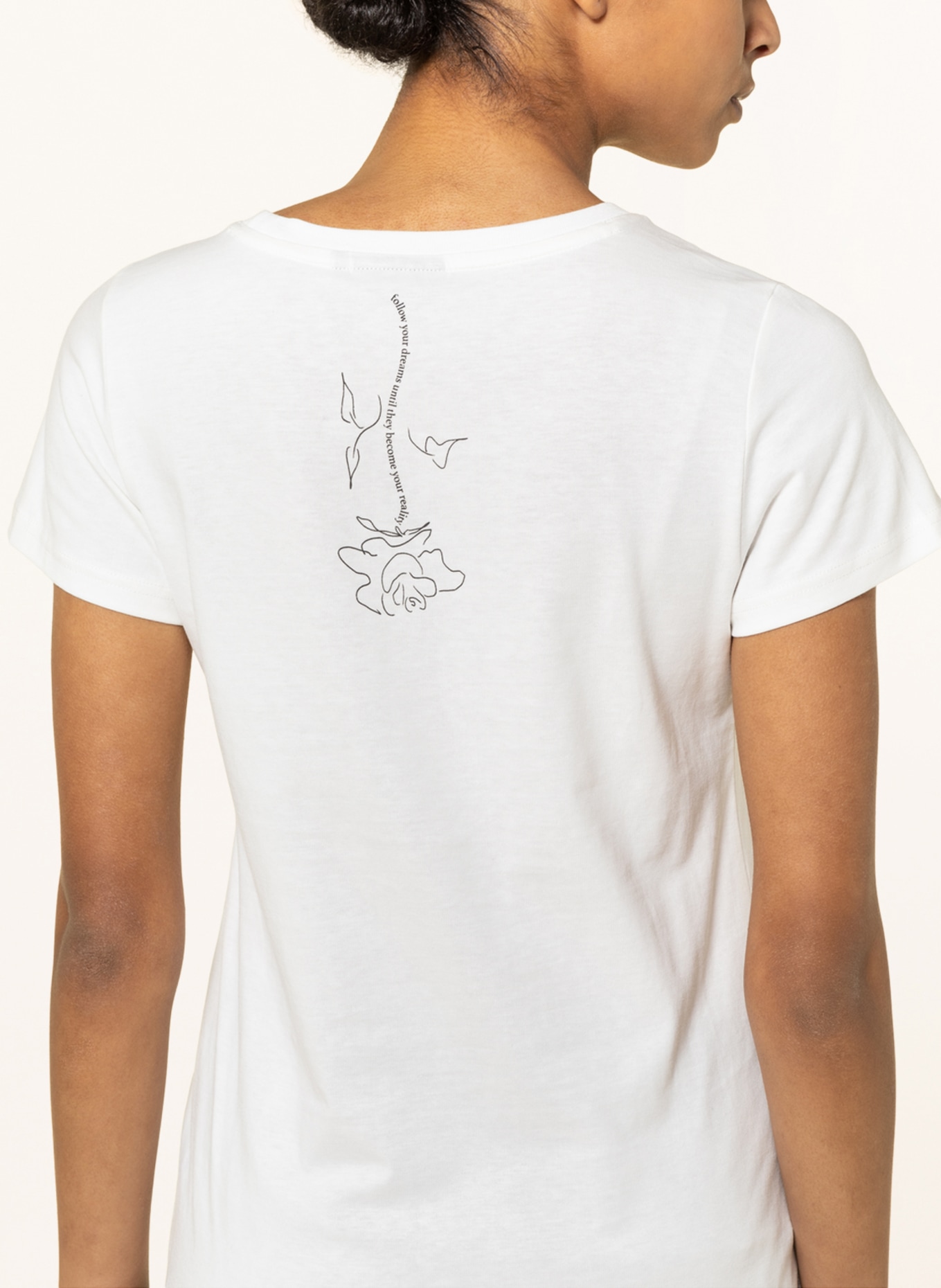 ELIAS RUMELIS T-shirt ERASHLEY, Color: WHITE (Image 4)