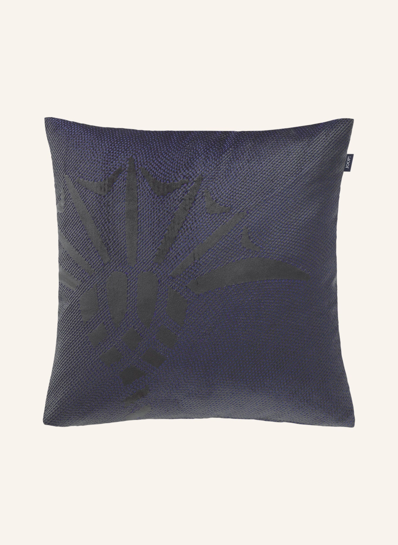 JOOP! Velvet decorative cushion cover JOOP! DIMENSION, Color: PURPLE/ GRAY (Image 1)
