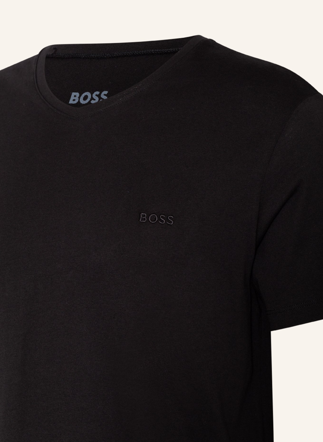 BOSS 2er-Pack T-Shirts COMFORT, Farbe: SCHWARZ (Bild 3)