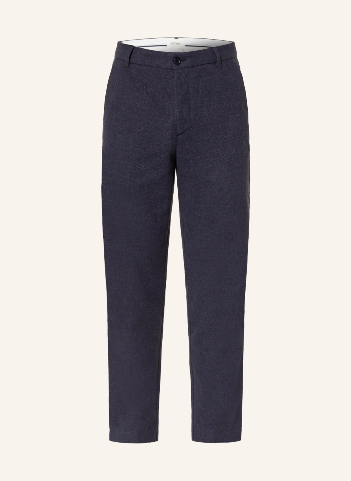 American Vintage Chinos straight fit, Color: DARK BLUE (Image 1)