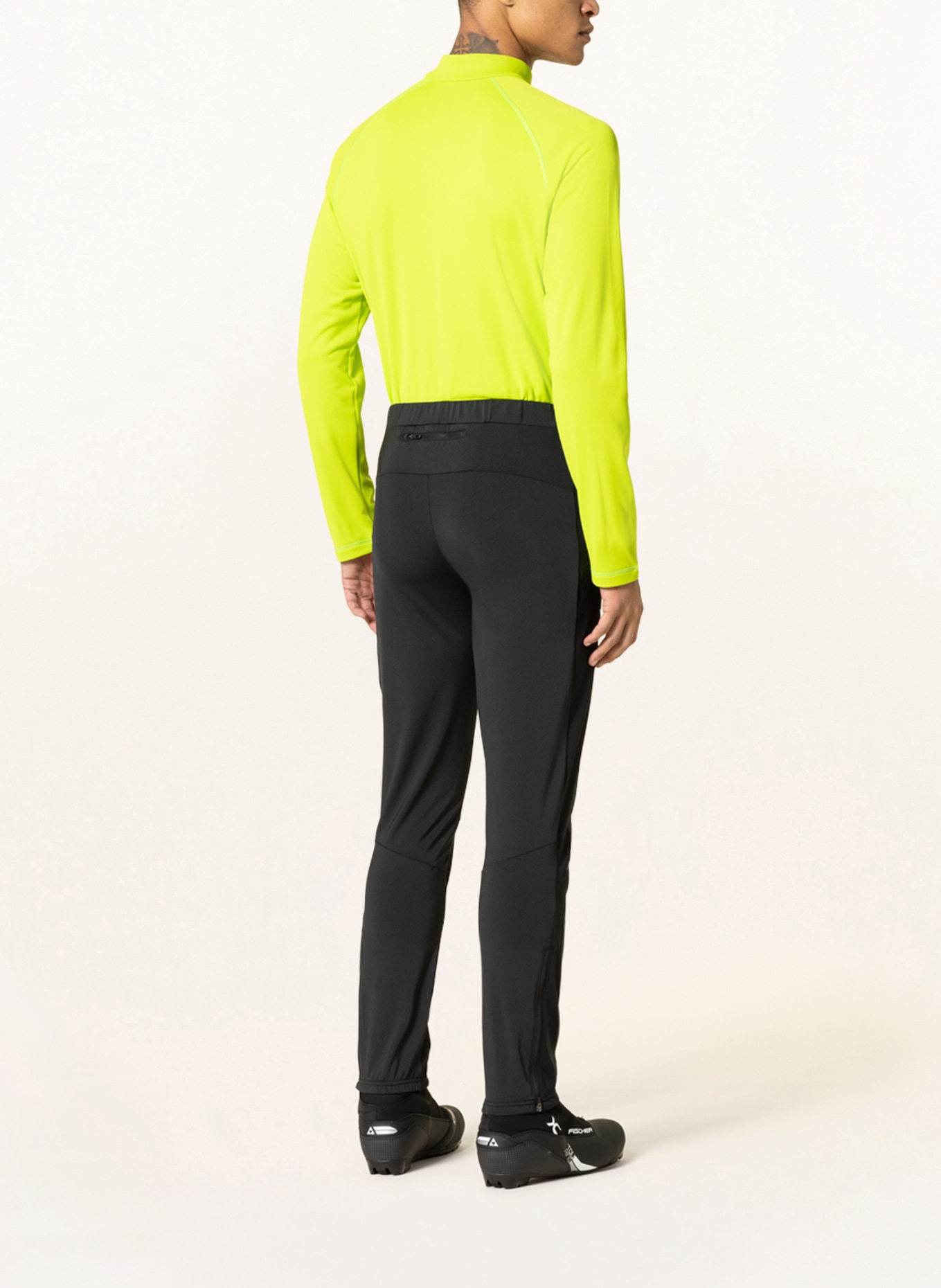 odlo Softshell ski pants BERNSHOLMEN, Color: BLACK (Image 3)