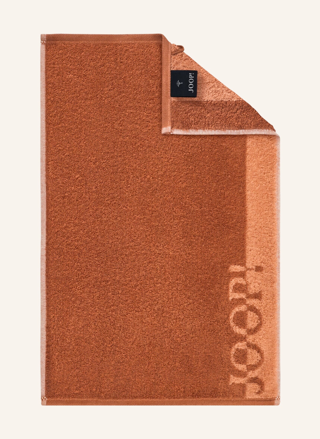 JOOP! Guest towel, Color: DARK ORANGE/ LIGHT ORANGE (Image 1)