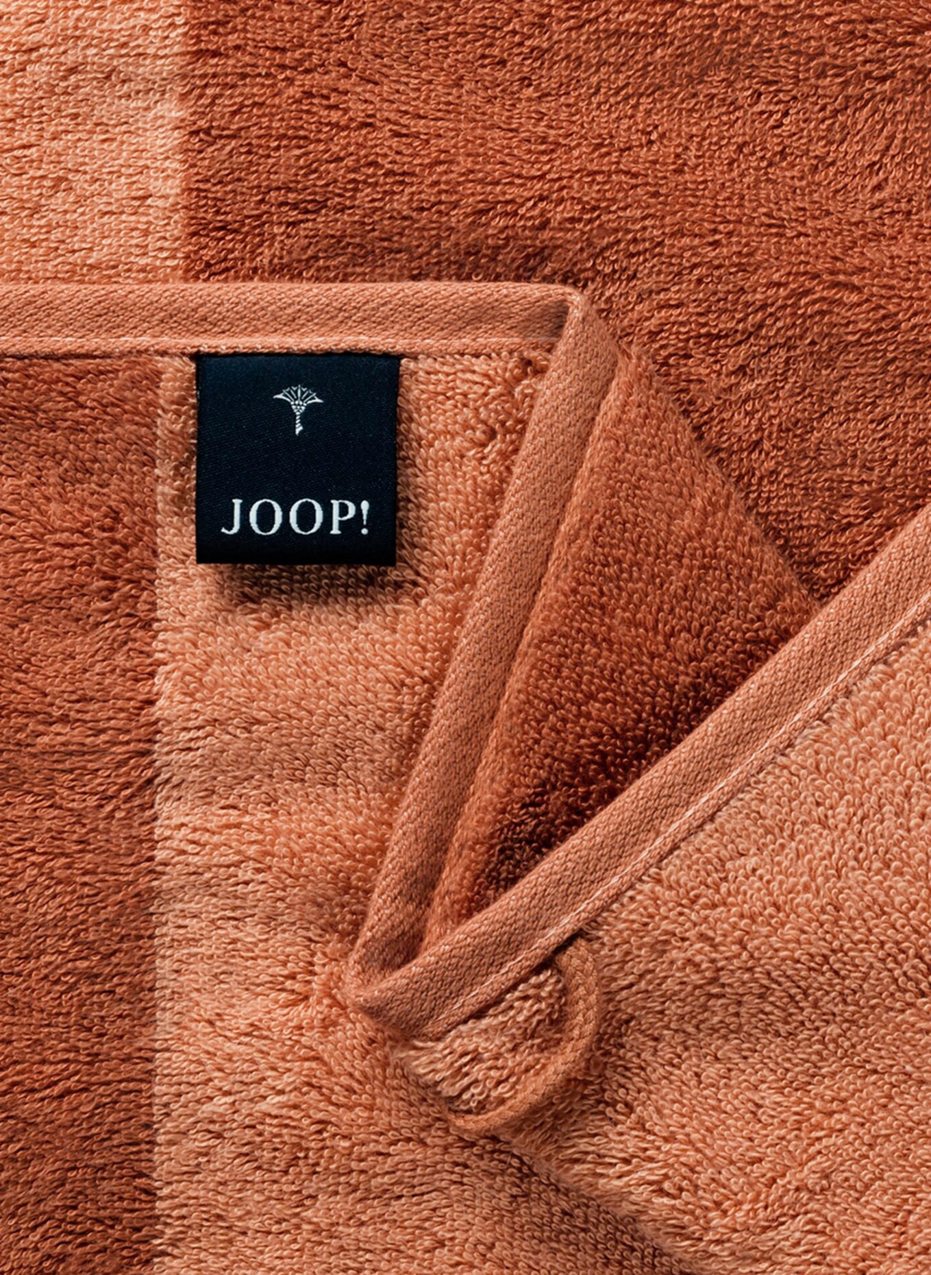 JOOP! Guest towel, Color: DARK ORANGE/ LIGHT ORANGE (Image 2)