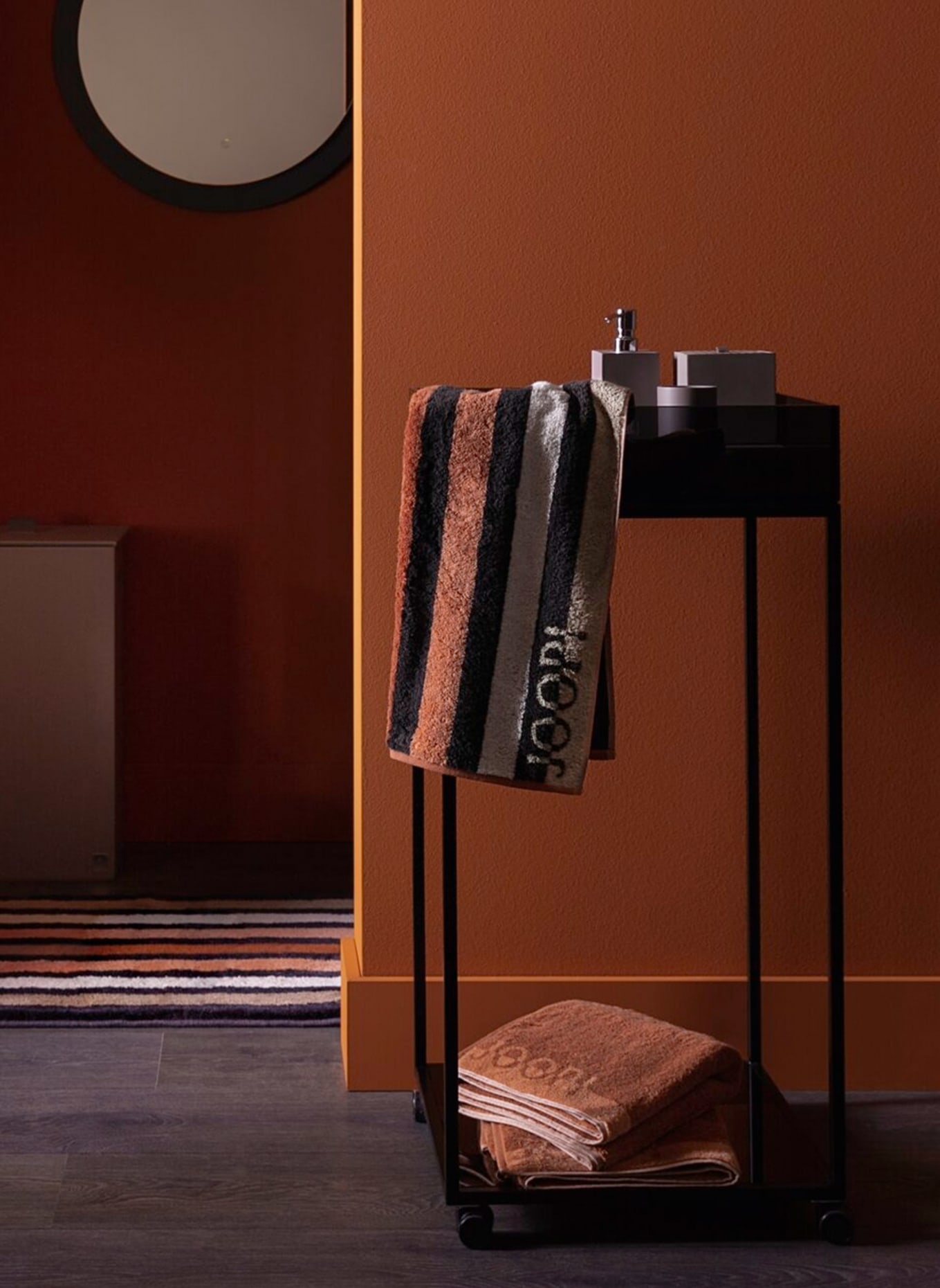 JOOP! Guest towel, Color: DARK ORANGE/ LIGHT ORANGE (Image 4)