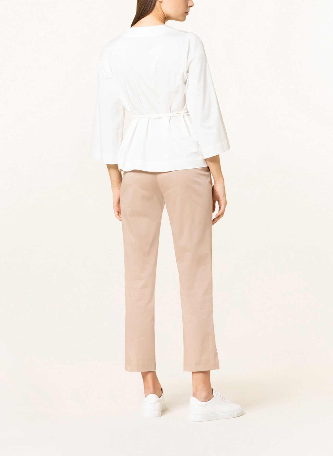 MARC CAIN Shirt blouse with 3/4 sleeves, Color: 110 off (Image 3)