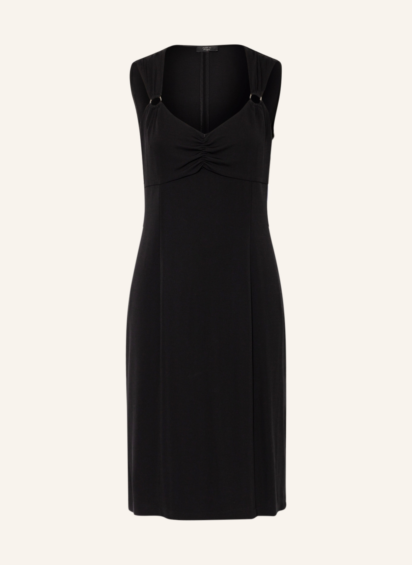 MARC CAIN Sukienka z dżerseju, Kolor: 900 BLACK (Obrazek 1)