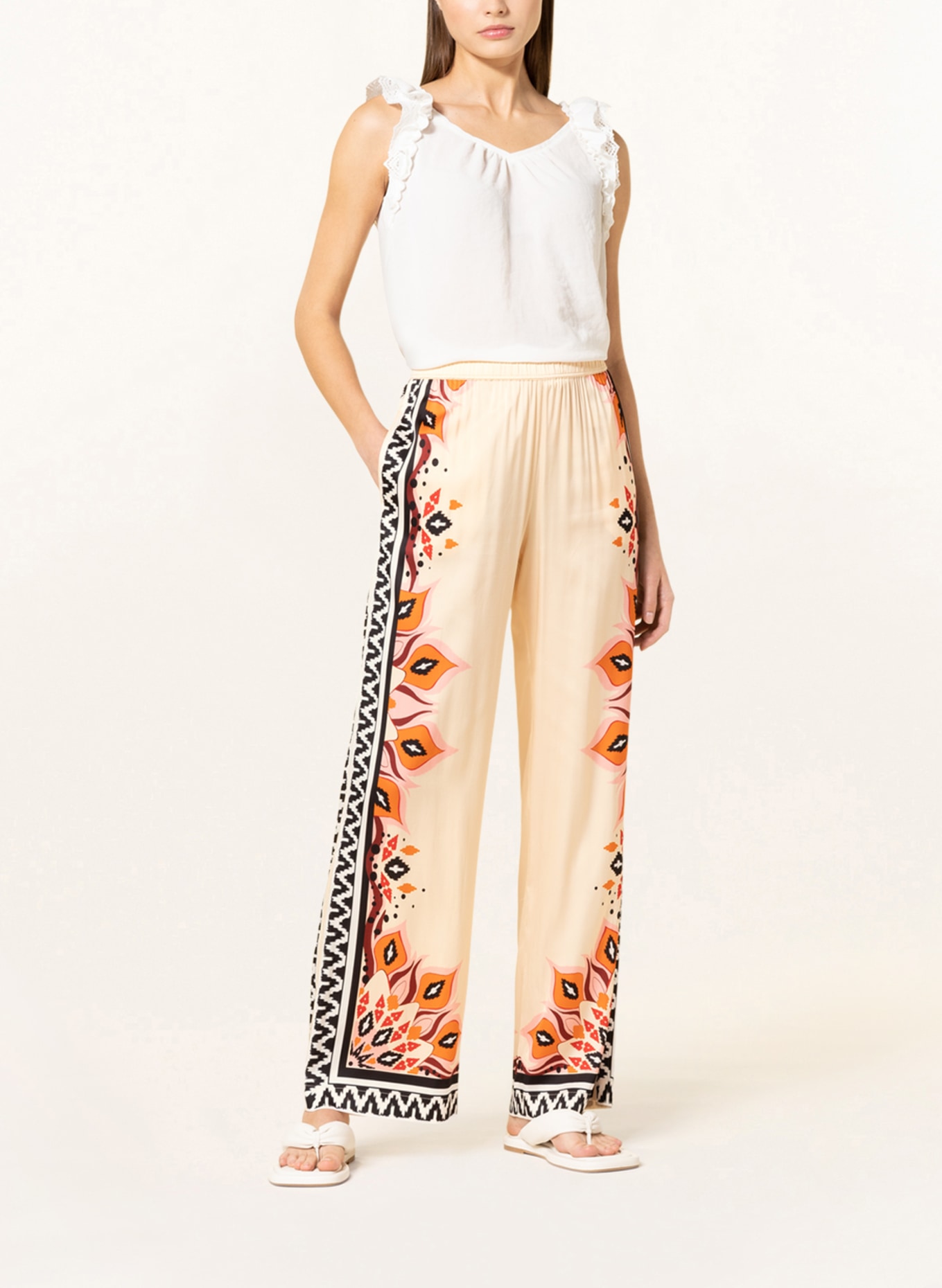 MARC CAIN Marlenehose: 273 deep red