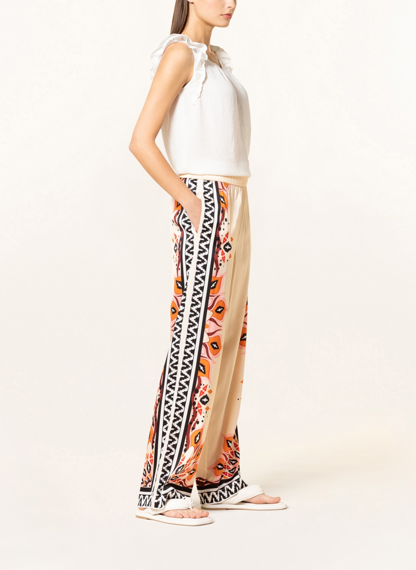 MARC CAIN Marlenehose: 273 deep red