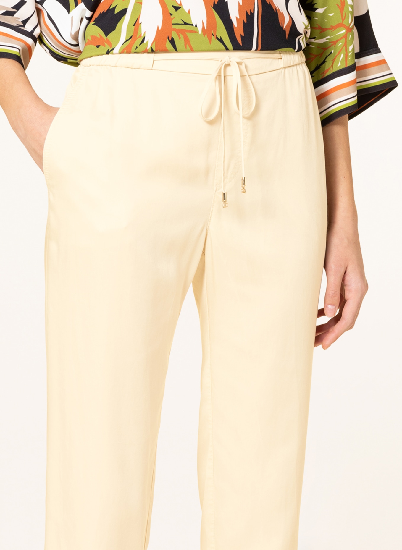 MARC CAIN Trousers RIVERA, Color: 131 CREME (Image 5)