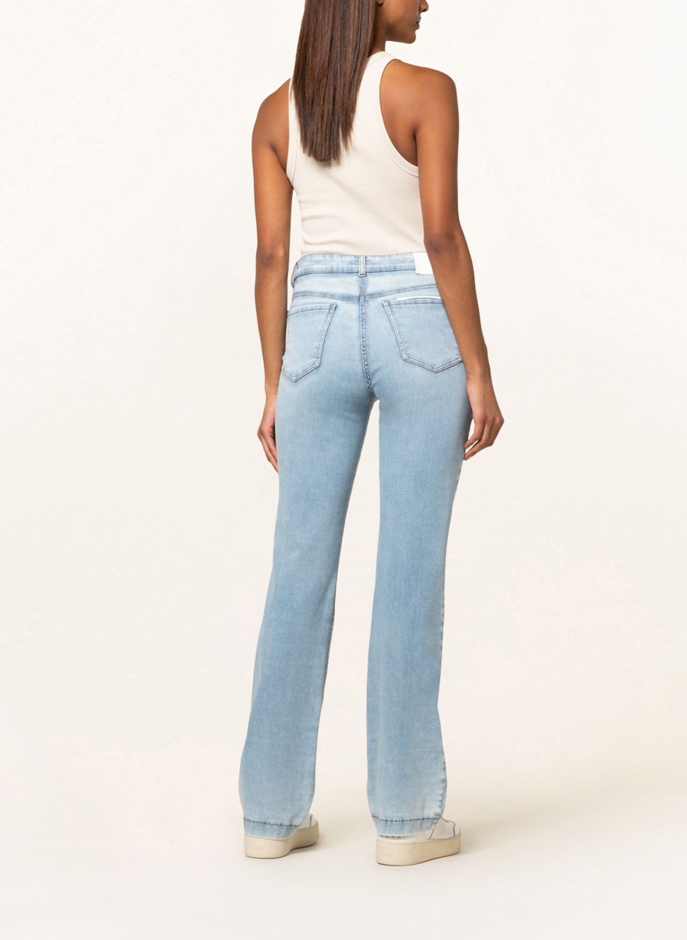MARC CAIN Flared jeans FARO, Color: 351 baby blue (Image 3)