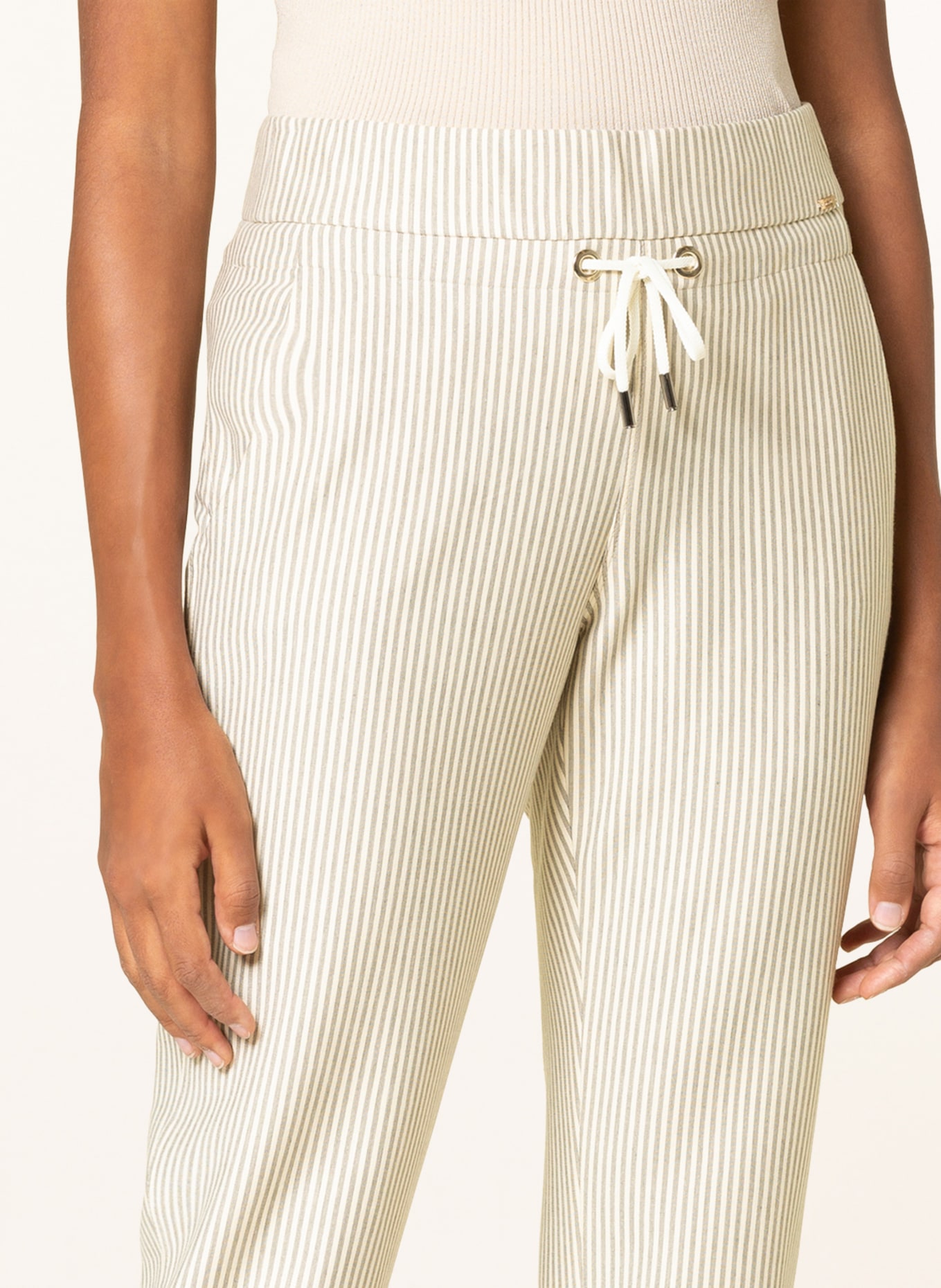 CINQUE Spodnie dżersejowe CISOLVEI w stylu dresowym , Kolor: BEŻOWY (Obrazek 5)