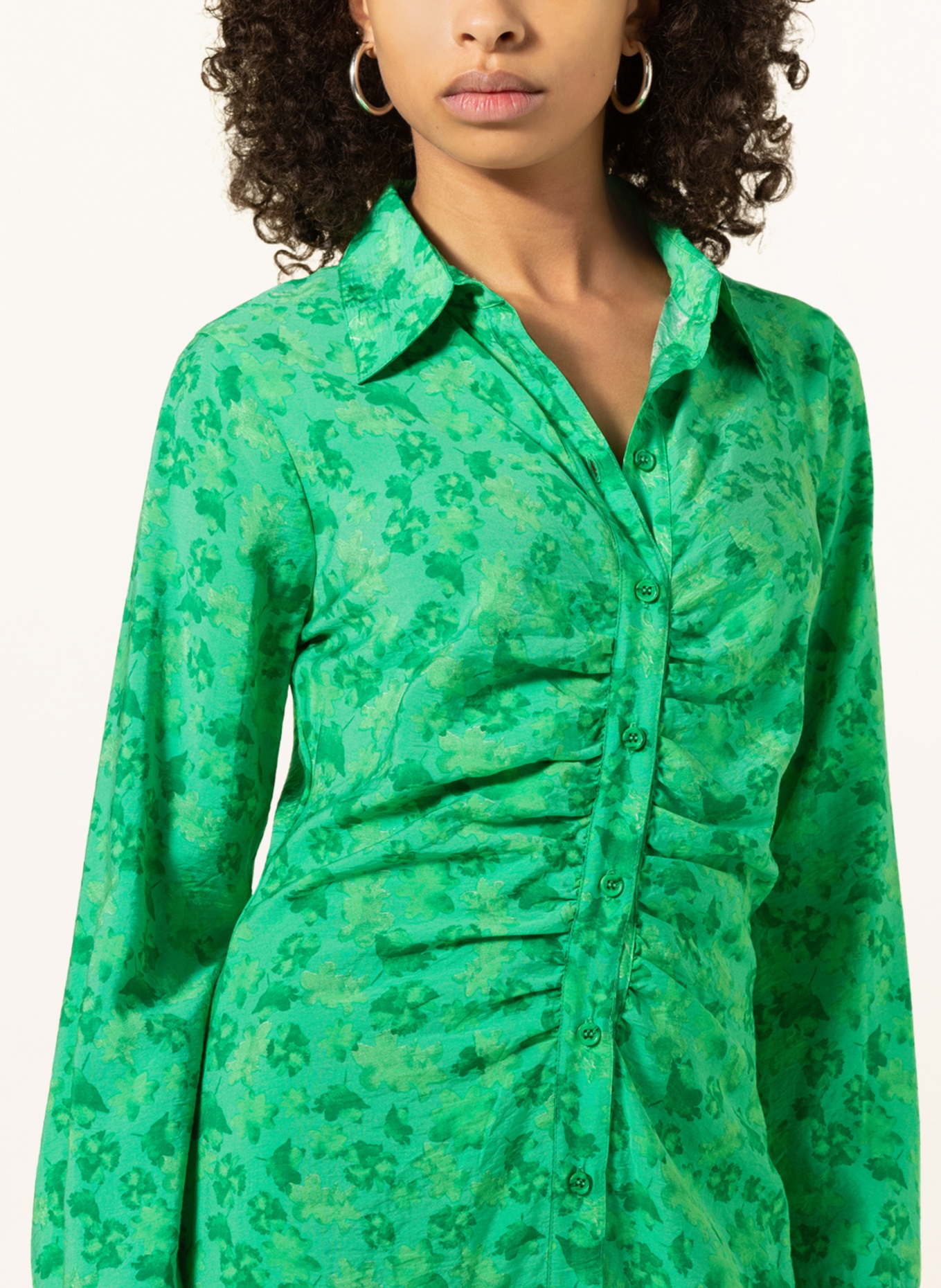 ENVII Shirt dress ENVICTORIA, Color: GREEN (Image 4)