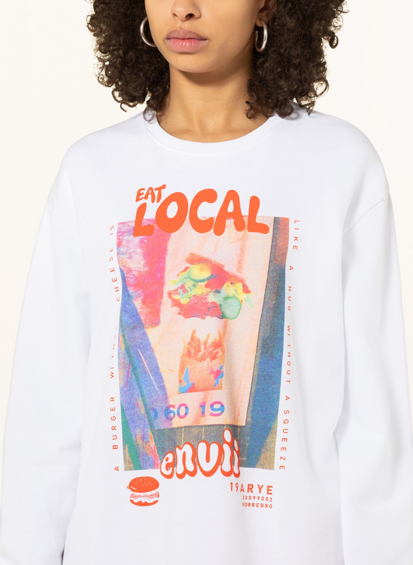 ENVII Sweatshirt ENNIEBUHR, Farbe: WEISS (Bild 4)