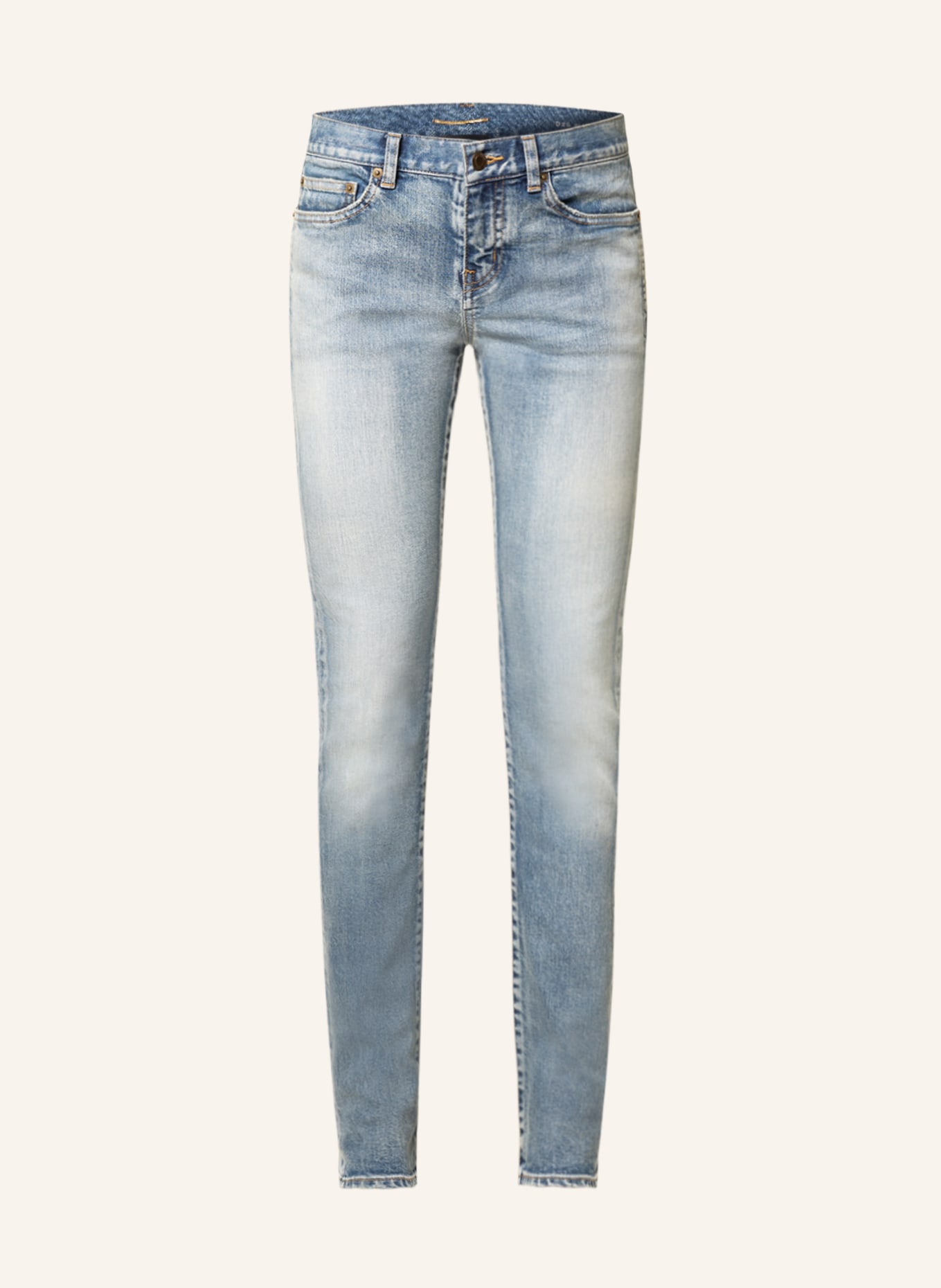 SAINT LAURENT Skinny Jeans, Farbe: 4781 DIRTY SANDY BLUE (Bild 1)