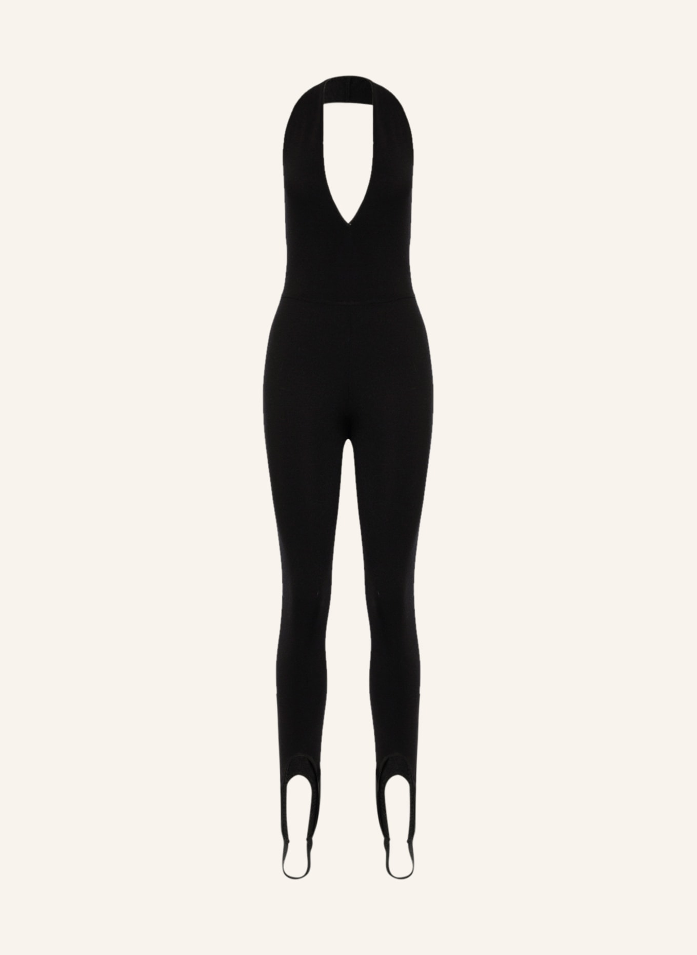 SAINT LAURENT Strick-Jumpsuit, Farbe: SCHWARZ (Bild 1)