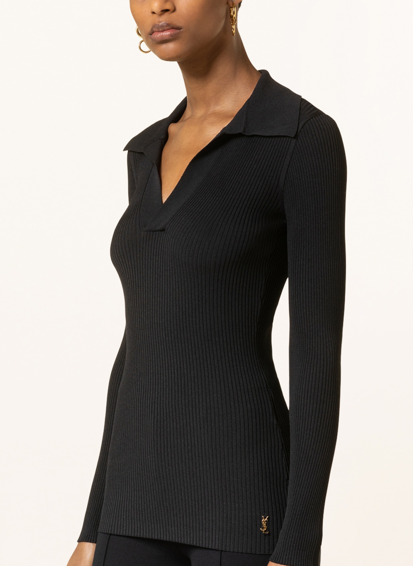 SAINT LAURENT Pullover, Farbe: SCHWARZ (Bild 4)