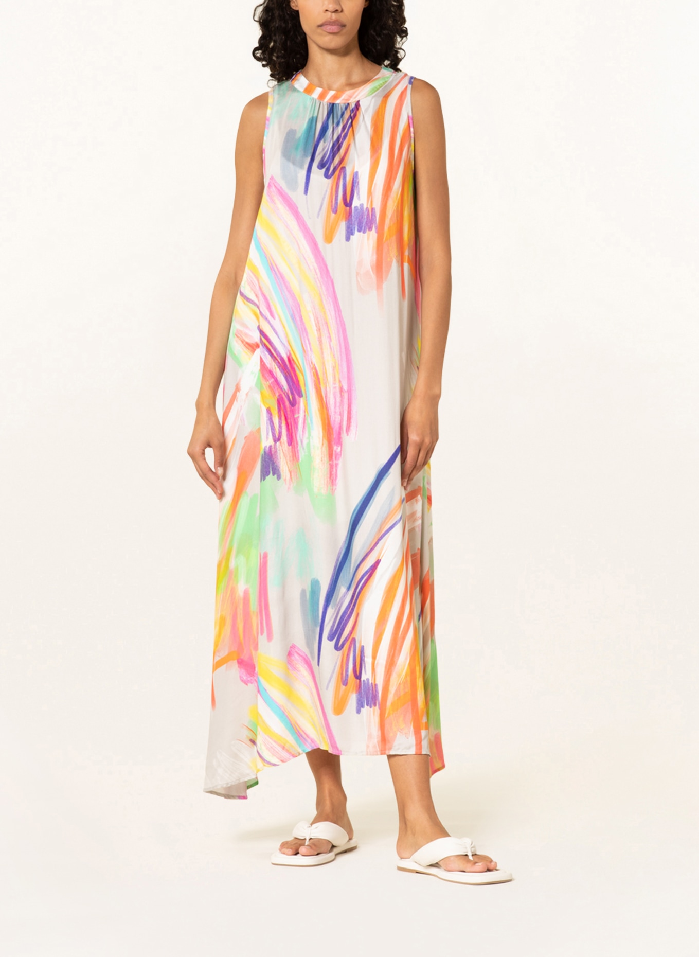 Emily VAN DEN BERGH Dress , Color: ORANGE/ PURPLE/ WHITE (Image 2)