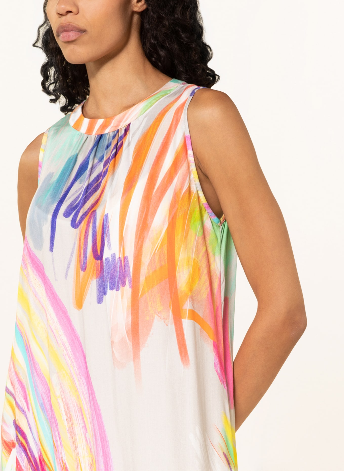 Emily VAN DEN BERGH Dress , Color: ORANGE/ PURPLE/ WHITE (Image 4)