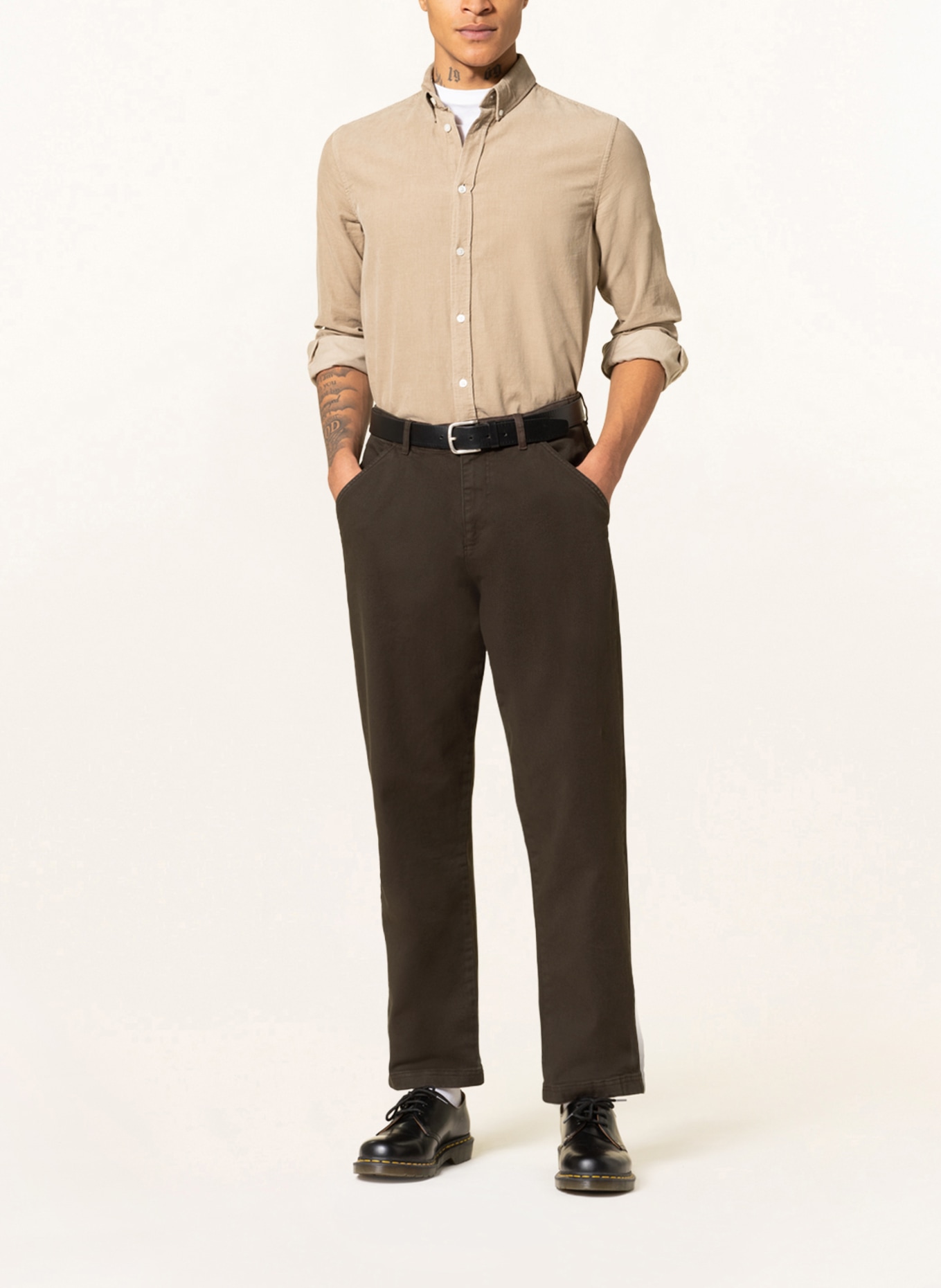 LES DEUX Jeans RYAN regular fit, Color: DARK BROWN (Image 2)