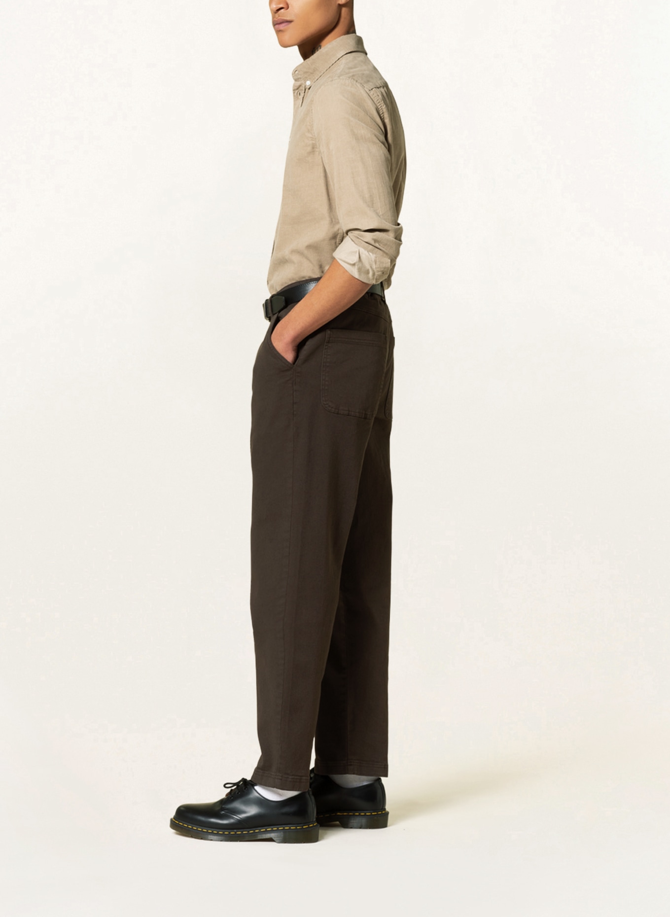 LES DEUX Jeans RYAN regular fit, Color: DARK BROWN (Image 4)