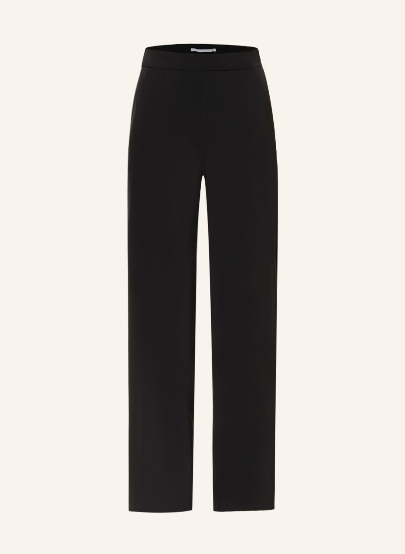 RAFFAELLO ROSSI Wide leg trousers VIOLETT , Color: BLACK (Image 1)
