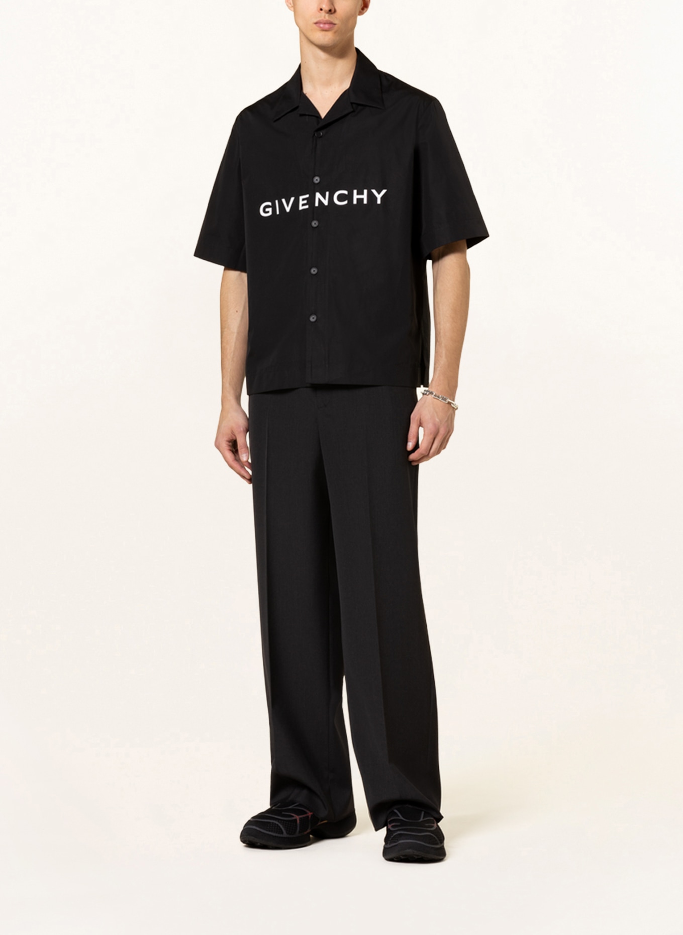 GIVENCHY Resort shirt comfort fit, Color: BLACK (Image 2)
