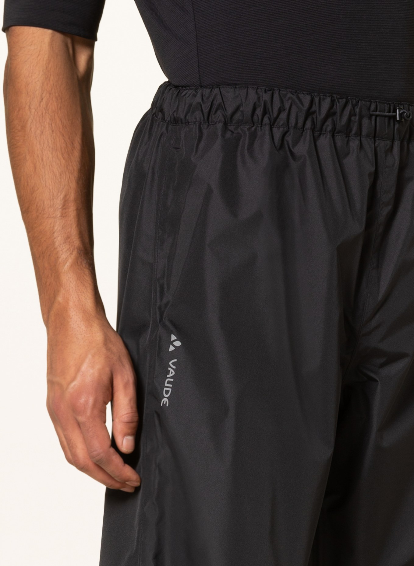 VAUDE Cycling shorts FLUID without padded insert, Color: BLACK (Image 5)