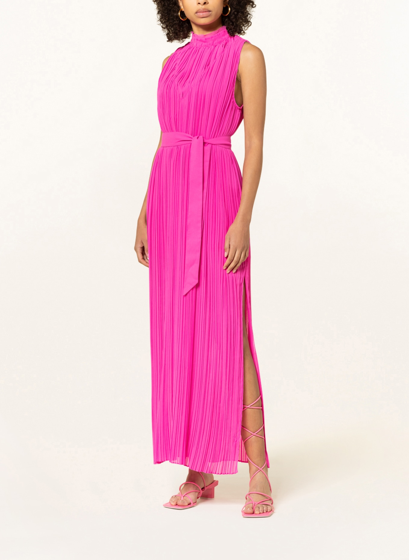 DANTE6 Pleated dress TRIXIE, Color: PINK (Image 2)