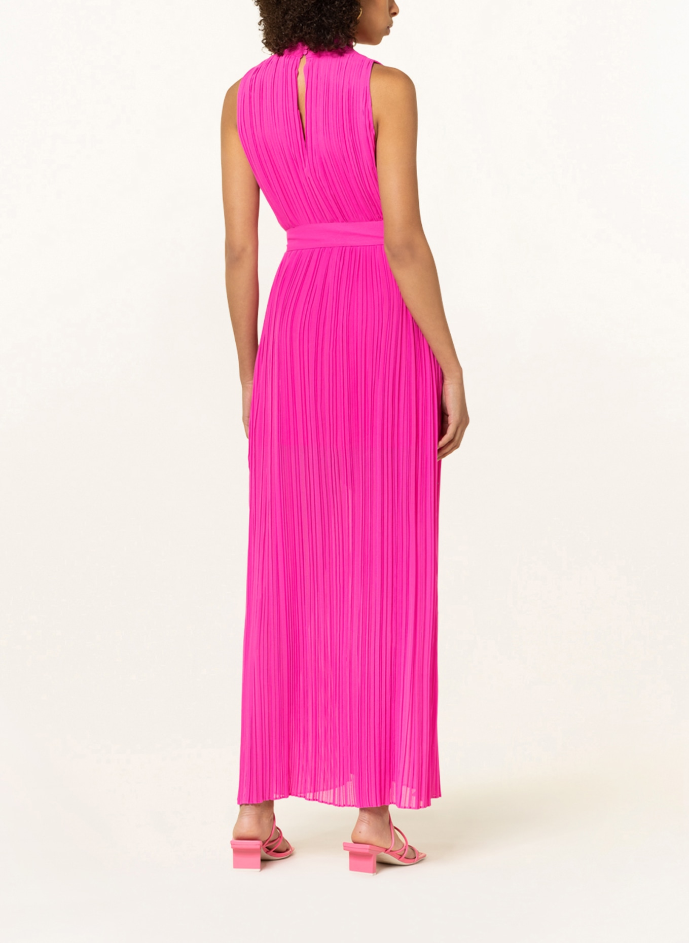 DANTE6 Pleated dress TRIXIE, Color: PINK (Image 3)