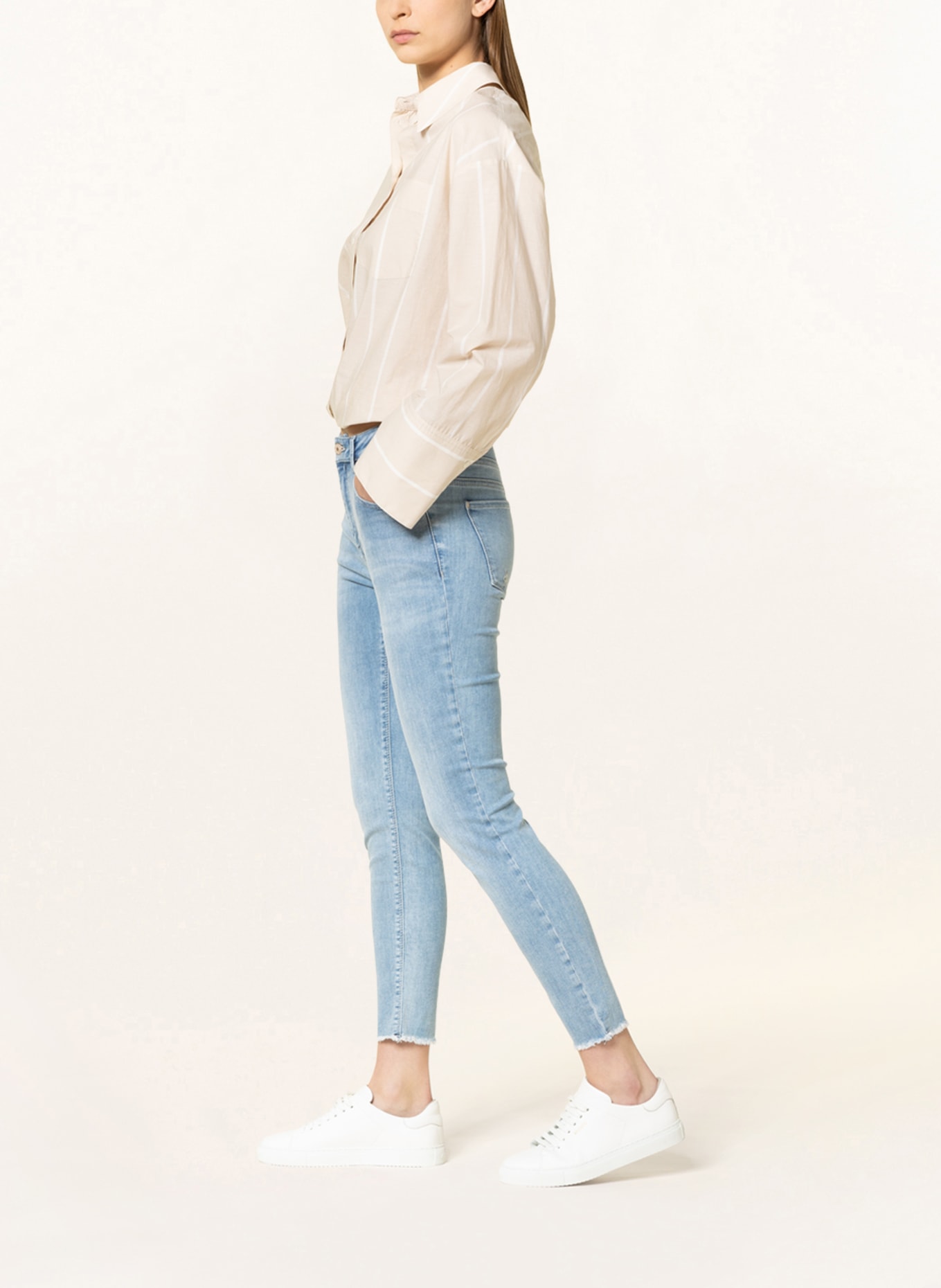 RAFFAELLO ROSSI Skinny jeans AMAL , Color: 810 LIGHT BLUE (Image 4)