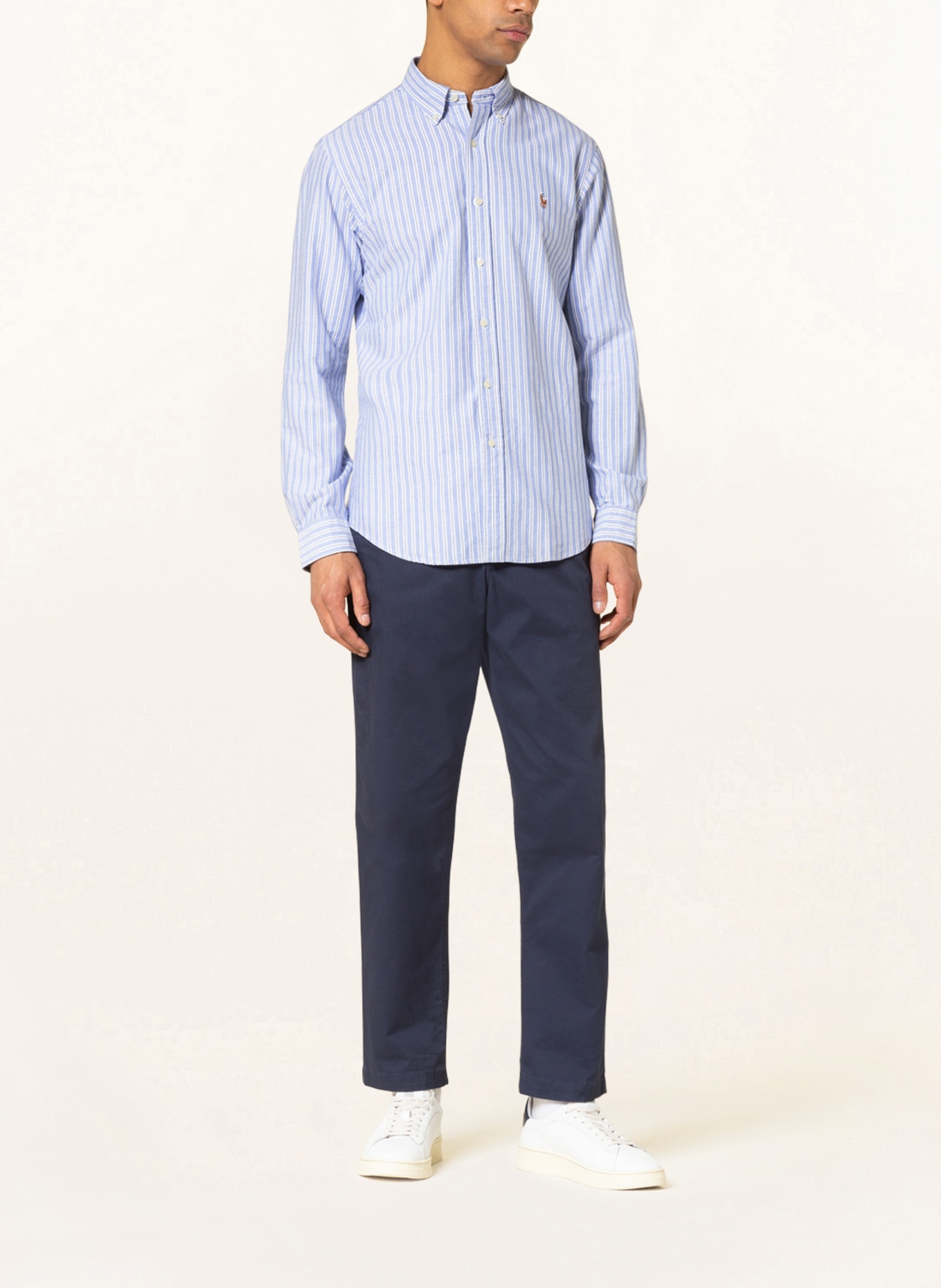 POLO RALPH LAUREN Oxford shirt custom fit, Color: LIGHT BLUE/ WHITE (Image 2)