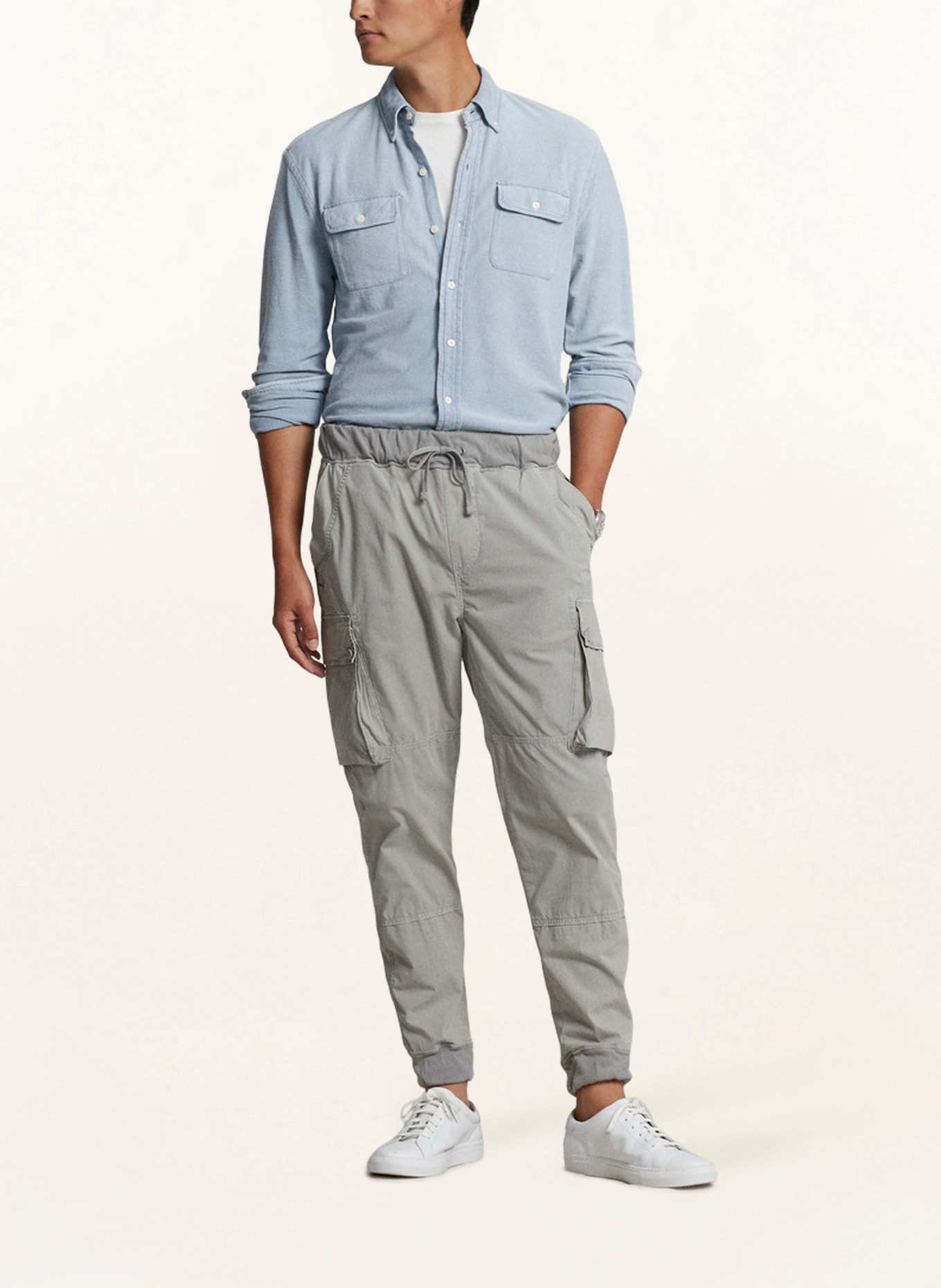 POLO RALPH LAUREN Hemd Slim Fit, Farbe: HELLBLAU (Bild 2)