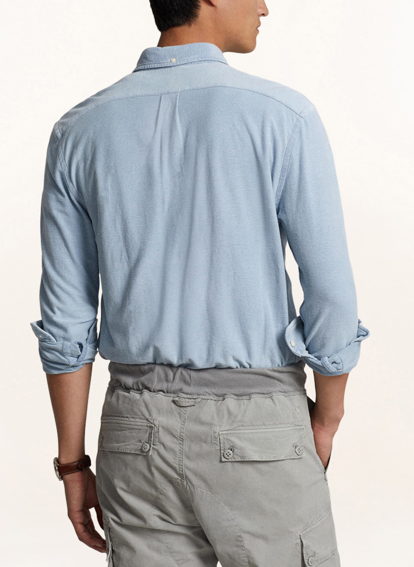 POLO RALPH LAUREN Hemd Slim Fit, Farbe: HELLBLAU (Bild 3)