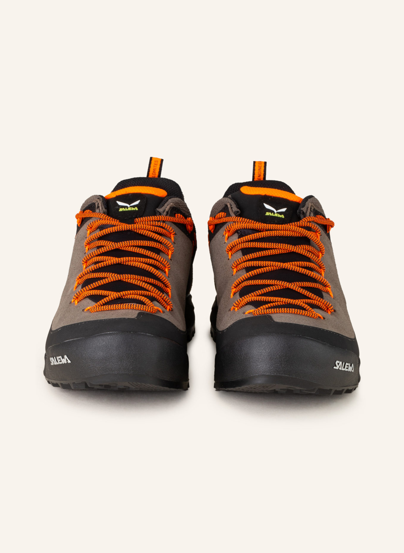 SALEWA Trekking shoes WILDFIRE LEATHER GORE-TEX® , Color: GRAY/ ORANGE (Image 3)