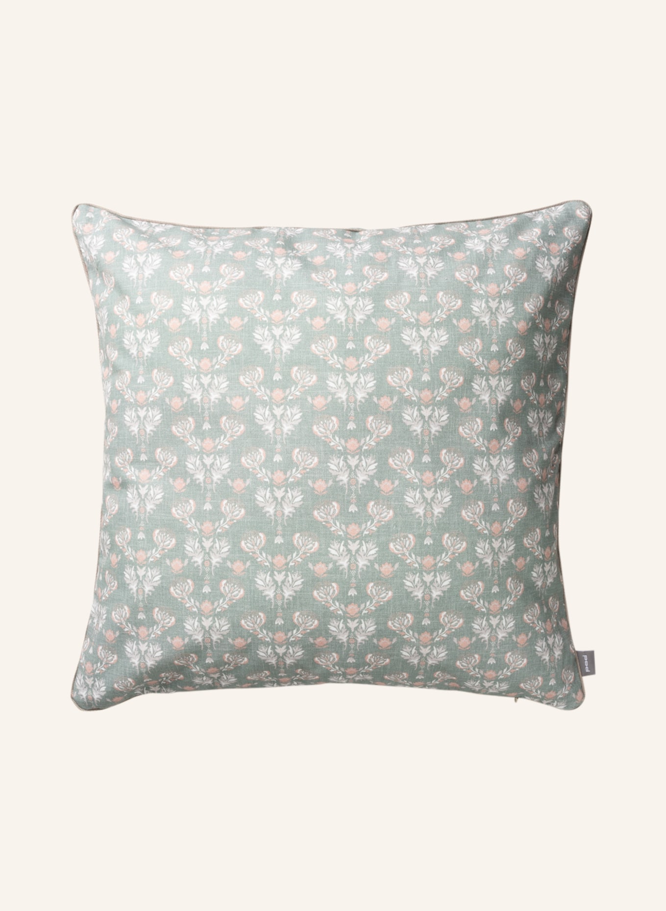 PAD Decorative cushion cover PENNY, Color: MINT/ LIGHT PINK/ CREAM (Image 1)
