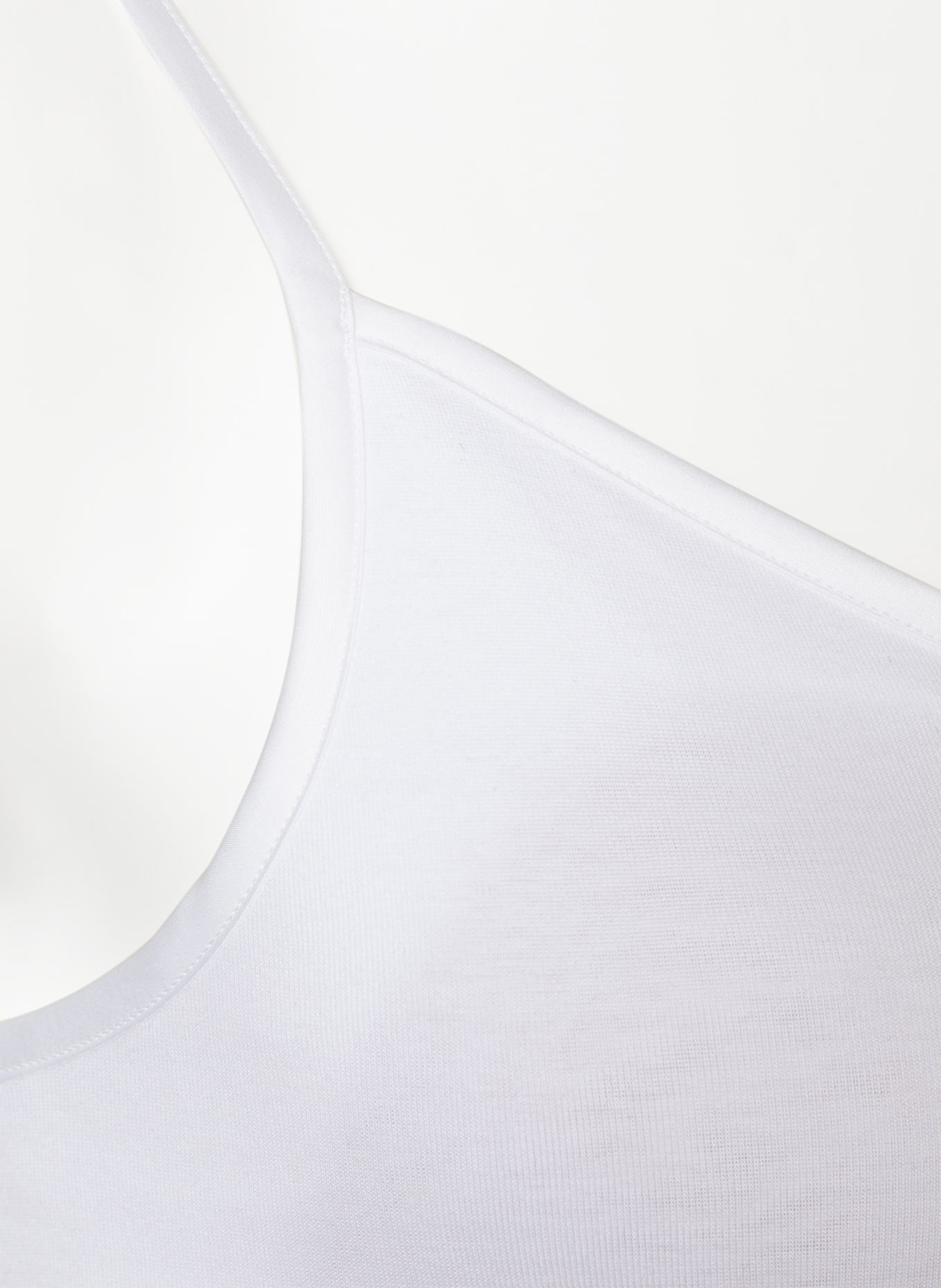HANRO Bra camisole COTTON SEAMLESS, Color: WHITE (Image 4)