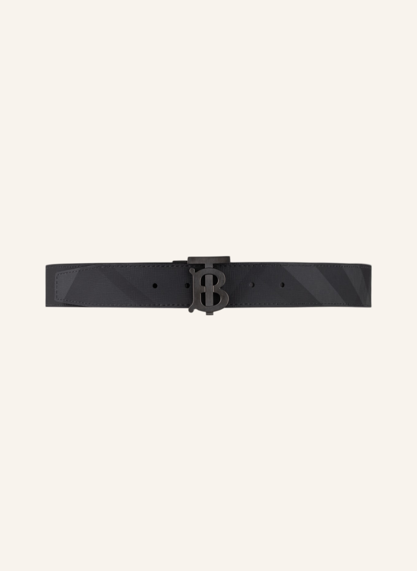 BURBERRY Leather belt LONDON reversible, Color: DARK BROWN (Image 2)
