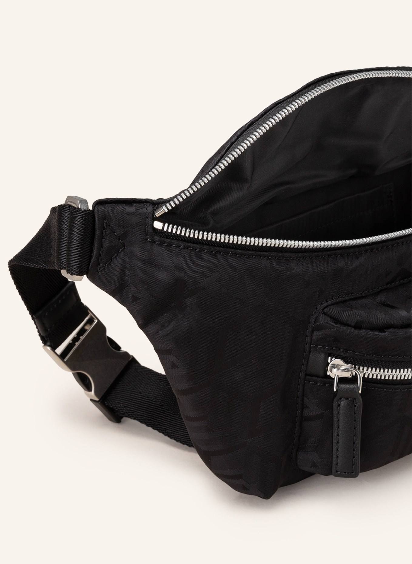 MCM Waist bag FURSTEN CUBIC , Color: BLACK (Image 3)