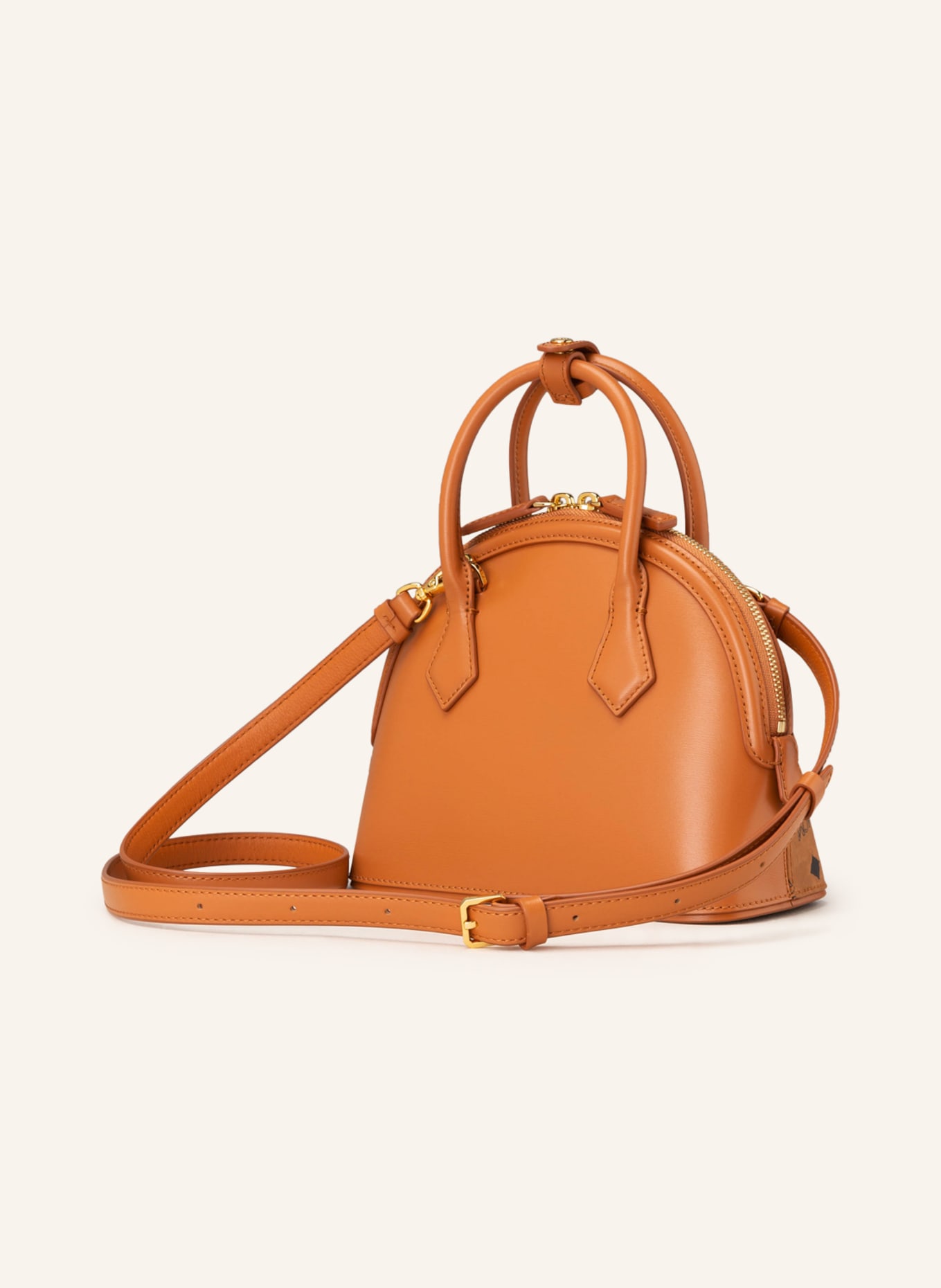 MCM Handbag TRACY VISETOS SMALL, Color: COGNAC/ BLACK (Image 2)